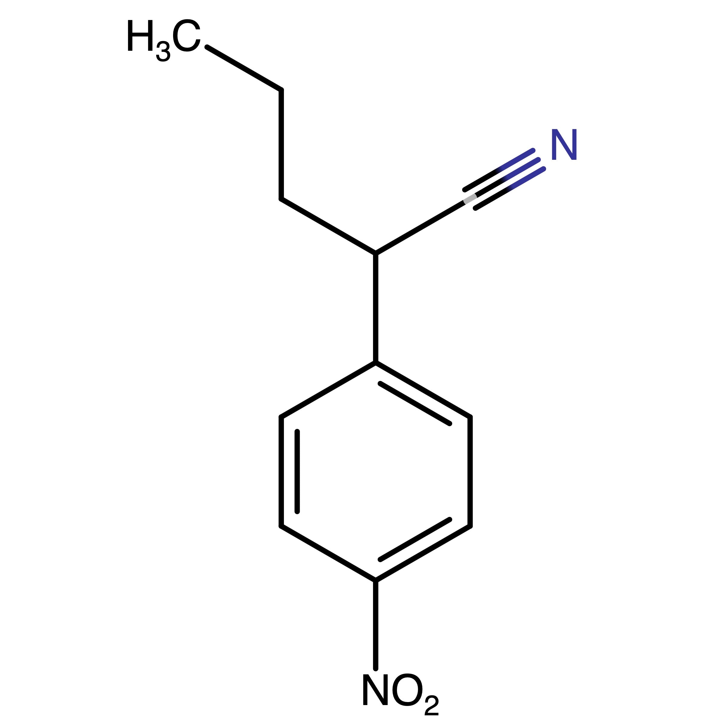CAS RN 1950569-13-7 | 2_(4_Nitrophenyl)pentanenitrile