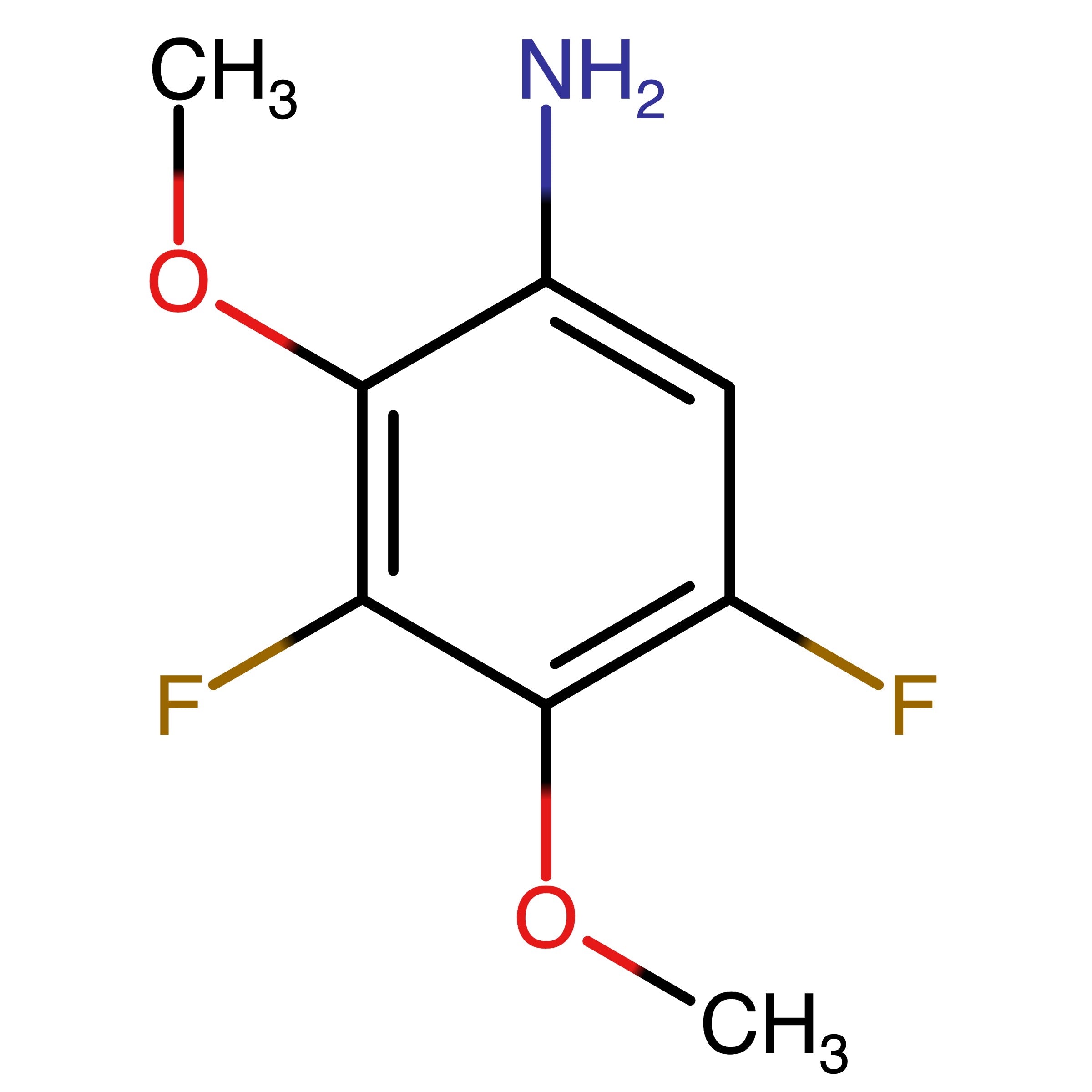 CAS RN 195136-67-5 | 3,5-Difluoro-2,4-dimethoxyaniline | MFCD12547867