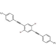 1957994-73-8 | 4,4'-((2,5-Dibromo-1,4-phenylene)bis(ethyne-2,1-diyl))bis((trifluoromethyl)benzene)