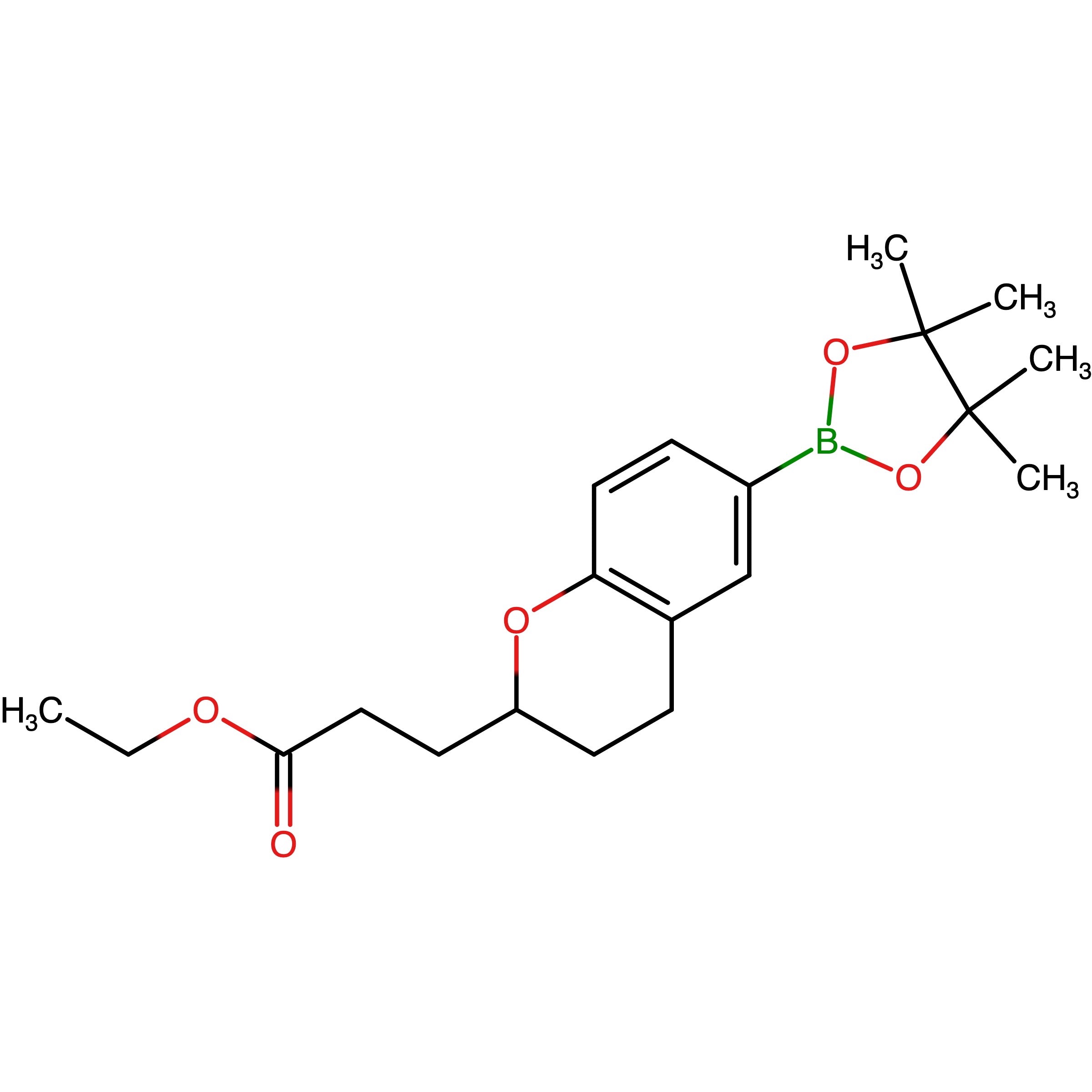 CAS RN 1958099-14-3 | 3-[6-(4,4,5,5-Tetramethyl[1,3,2]dioxaborolan-2-yl)chroman-2-yl]propionic acid ethyl ester