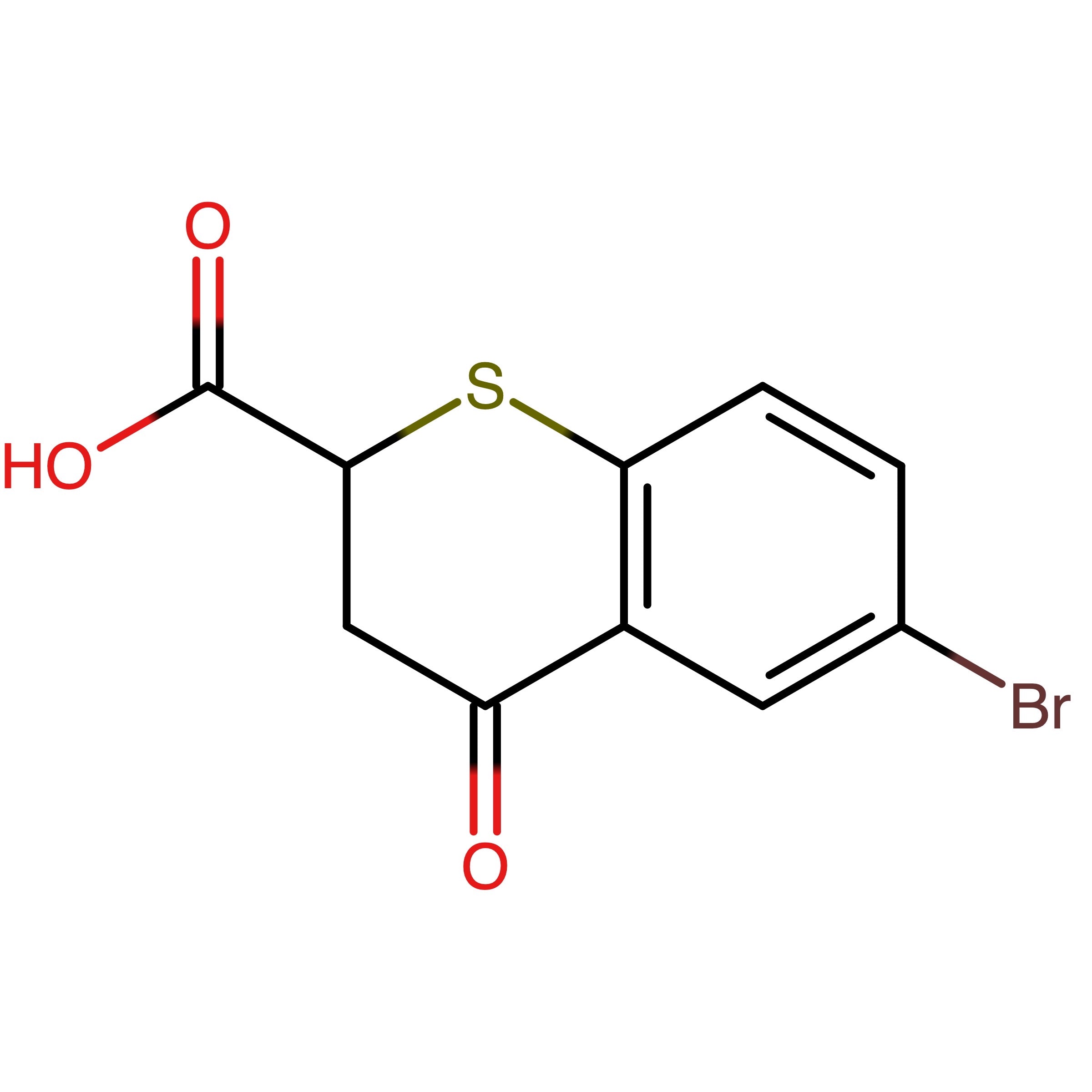CAS RN 1958099-19-8 | 6-Bromo-4-oxothiochromane-2-carboxylic acid | MFCD30829794