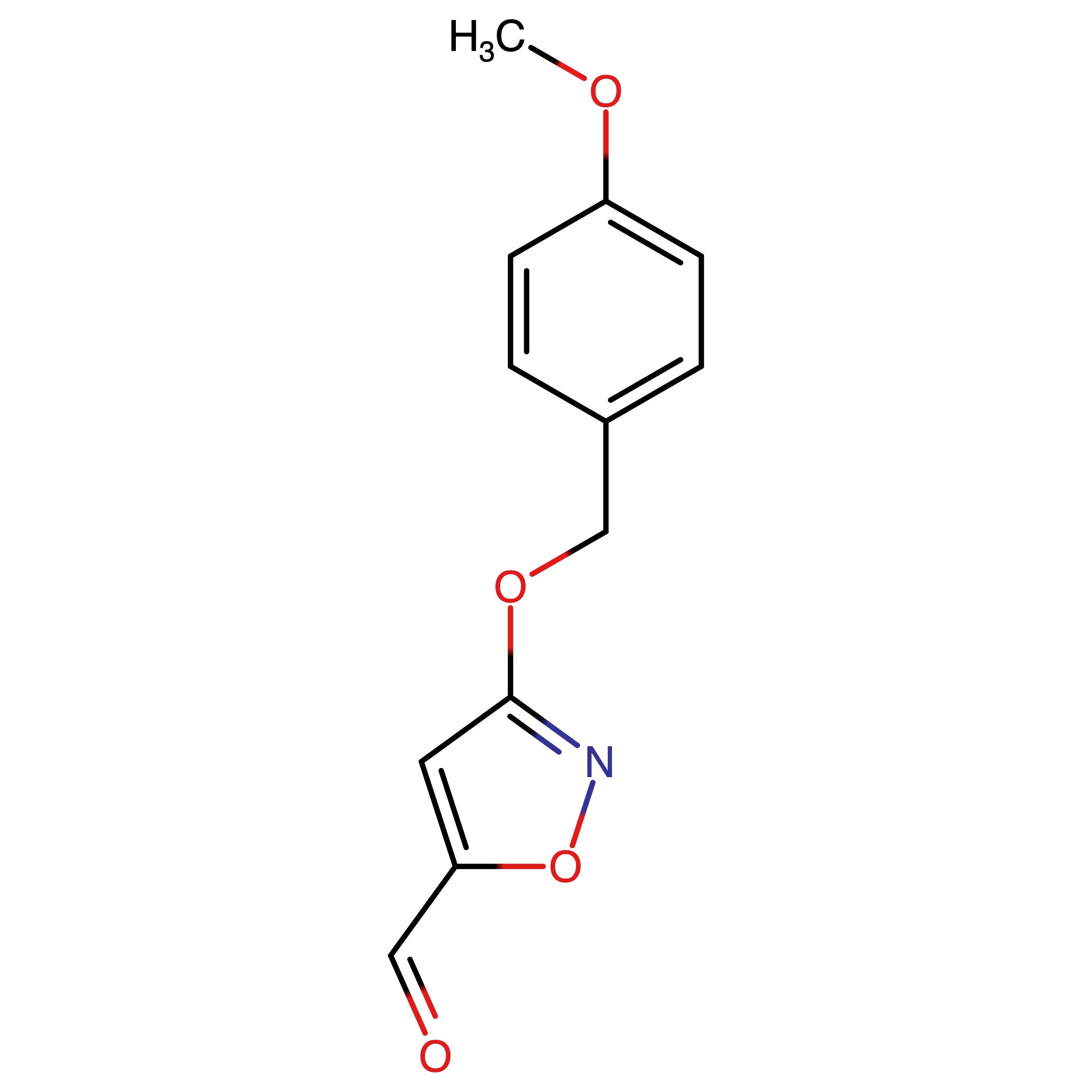 CAS RN 1958099-50-7 | 3-[(4-Methoxyphenyl)methoxy]isoxazol-5-carbaldehyde