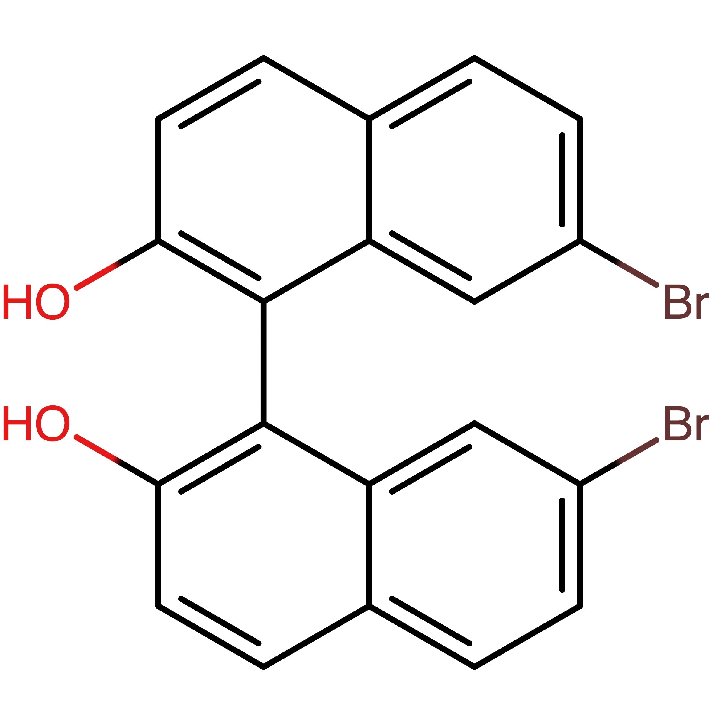CAS RN 196406-43-6 | 7-Bromo-1-(7-bromo-2-hydroxynaphthalen-1-yl)naphthalen-2-ol