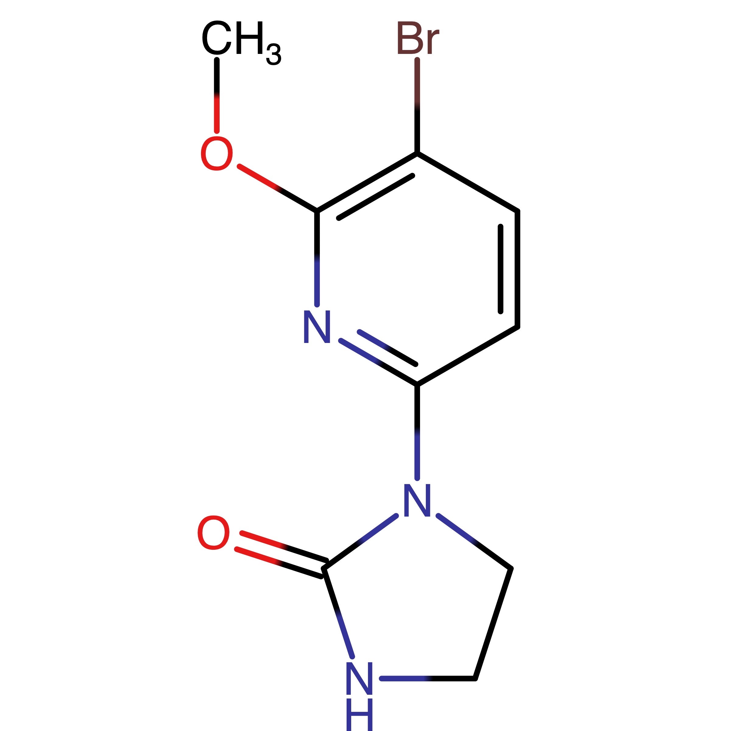 CAS RN 1965284-30-3 | 1-(5-Bromo-6-methoxypyridin-2-yl)imidazolidin-2-one