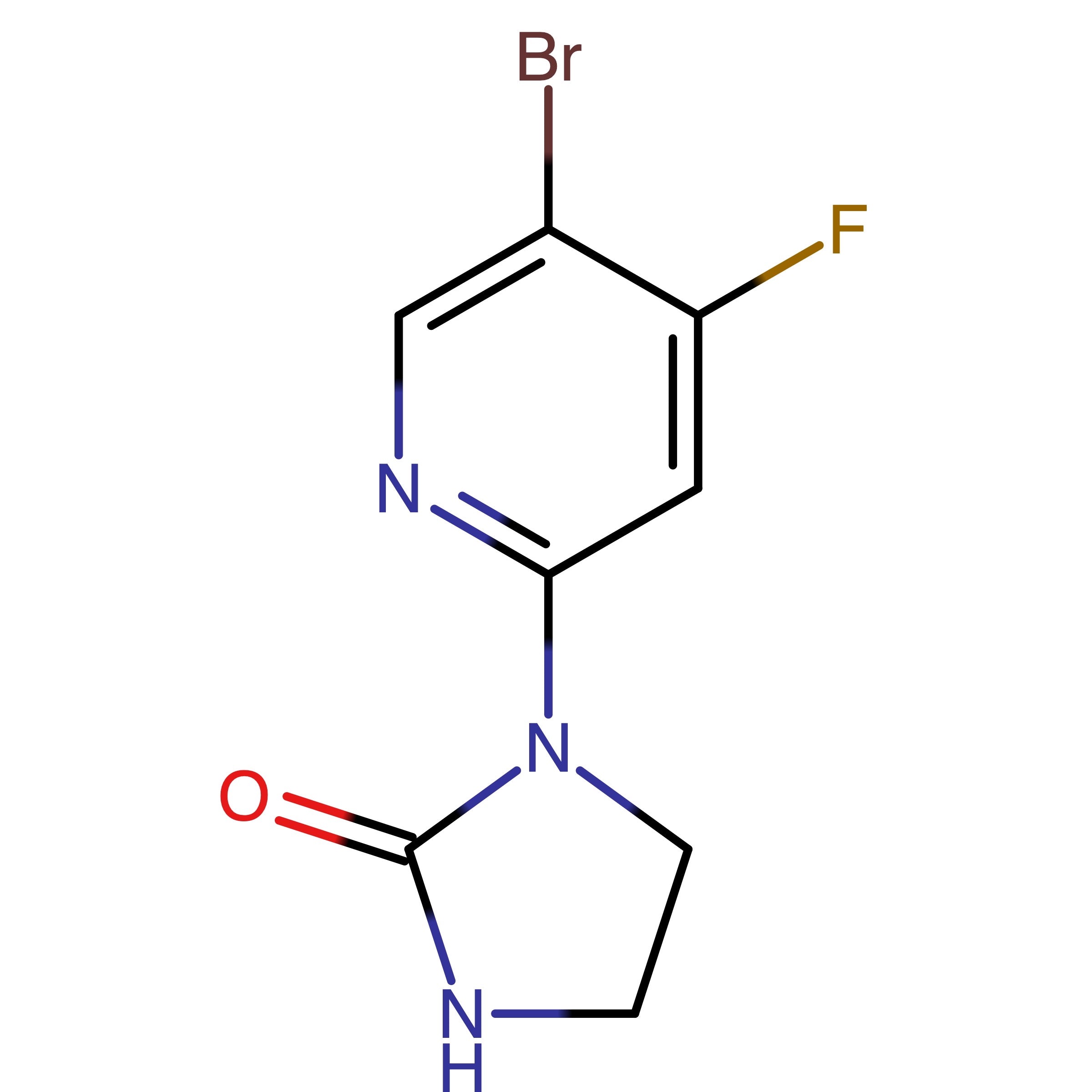 CAS RN 1965284-35-8 | 1-(5-Bromo-4-fluoropyridin-2-yl)imidazolidin-2-one