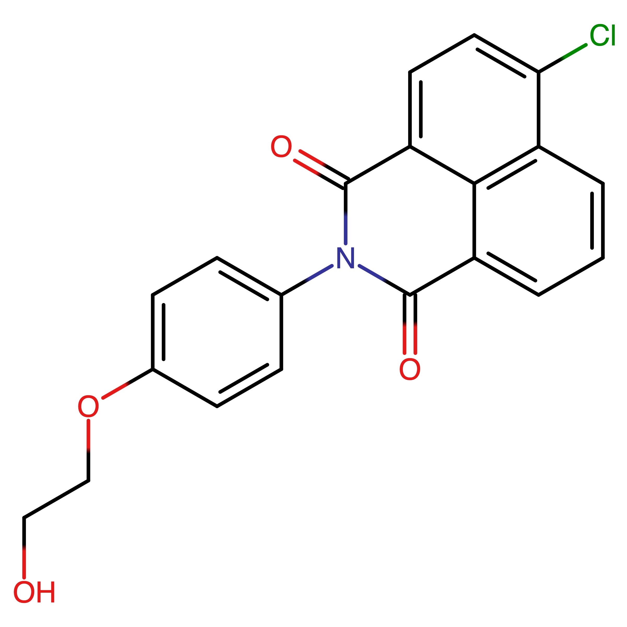 CAS RN 1967778-62-6 | 6-Chloro-2-(4-(2-hydroxyethoxy)phenyl)-1H-benzo[de]isoquinoline-1,3(2H)-dione