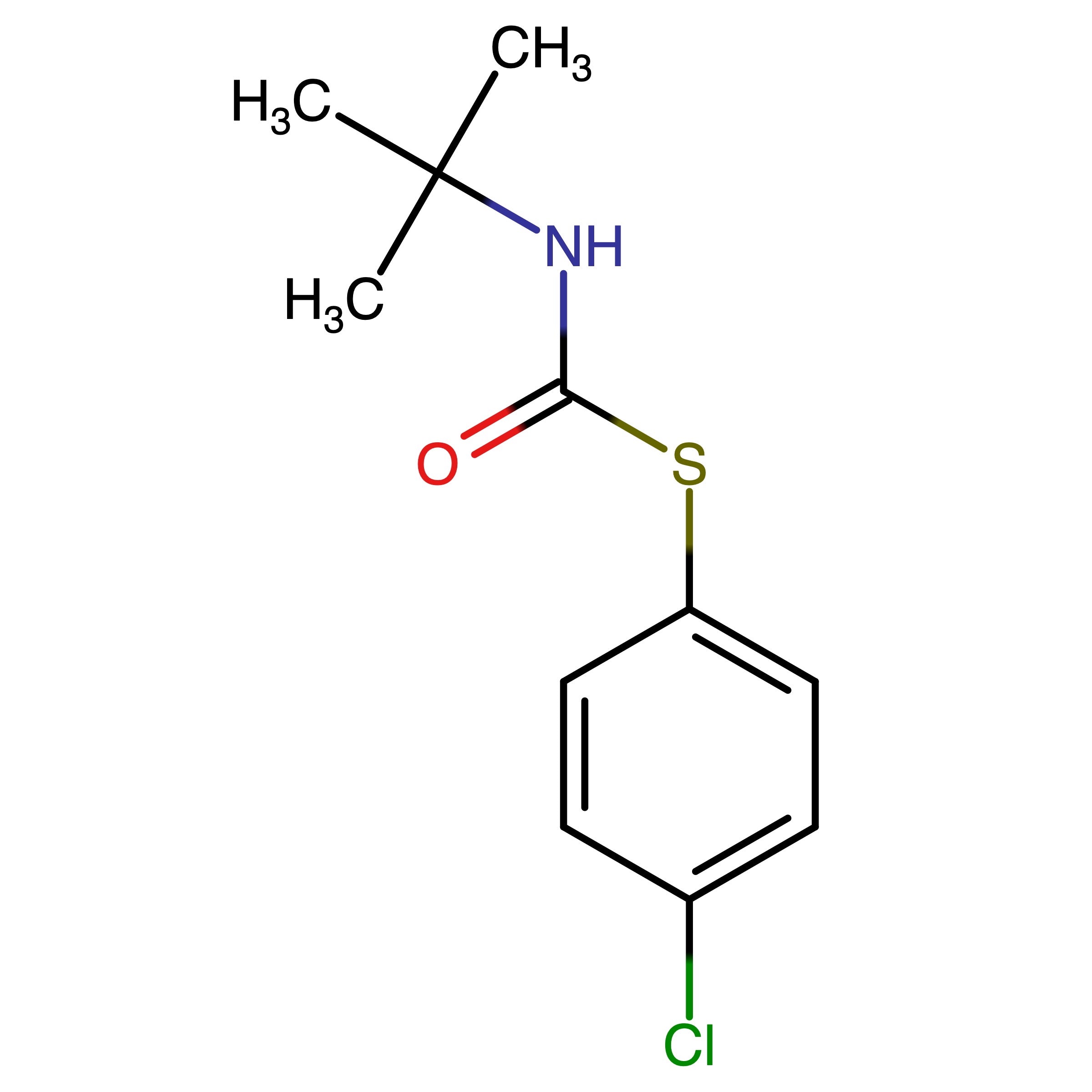 CAS RN 197170-05-1 | S-(4-Chlorophenyl) tert-butylcarbamothioate | MFCD00032763