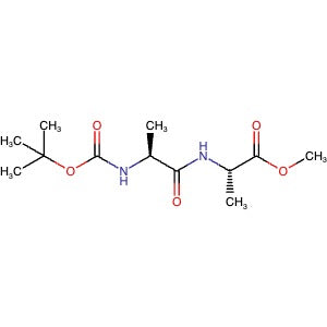 19794-10-6 | (S)-Methyl 2-((S)-2-((tert-butoxycarbonyl)amino)propanamido)propanoate - Hoffman Fine Chemicals