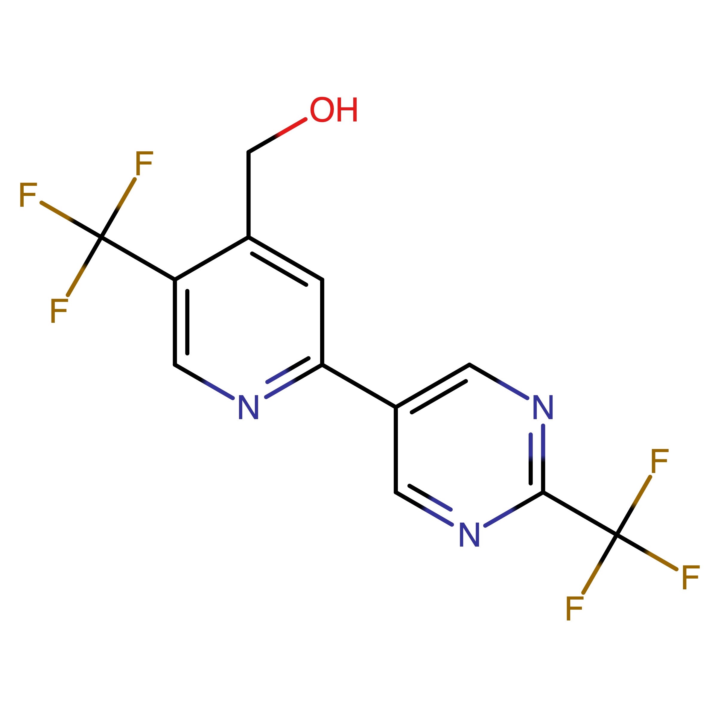 CAS RN 1984827-93-1 | (5-(Trifluoromethyl)-2-(2-(trifluoromethyl)pyrimidin-5-yl)pyridin-4-yl)methanol