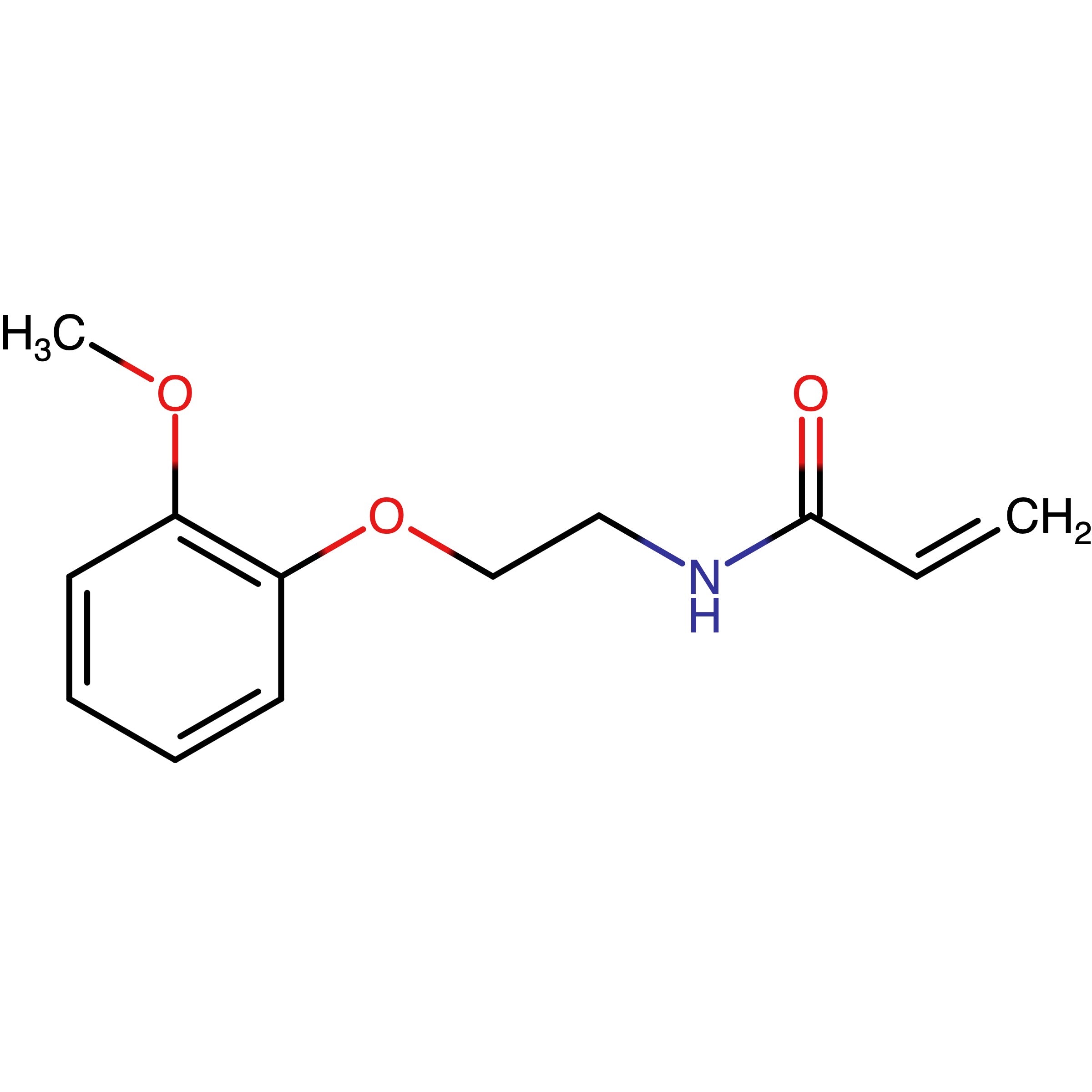 CAS RN 1997632-23-1 | N-(2-(2-Methoxyphenoxy)ethyl)acrylamide