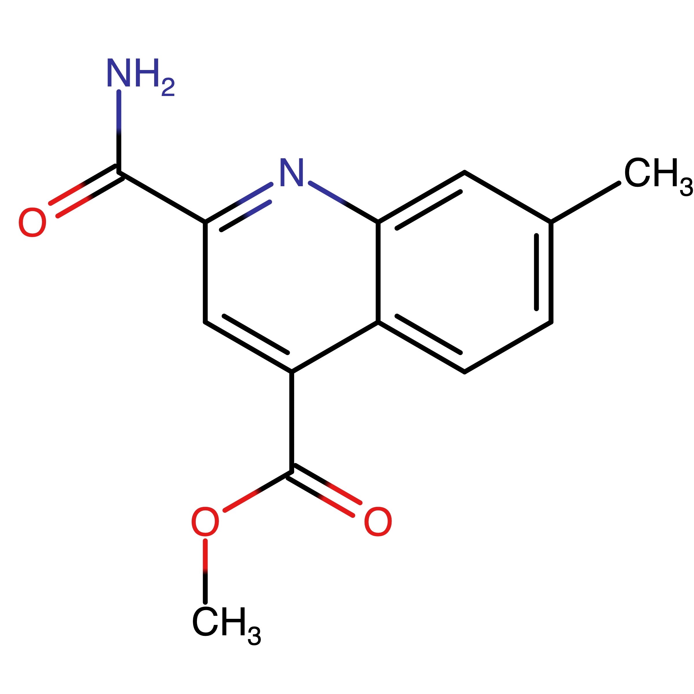 CAS RN 1998157-71-3 | Methyl 2-carbamoyl-7-methylquinoline-4-carboxylate