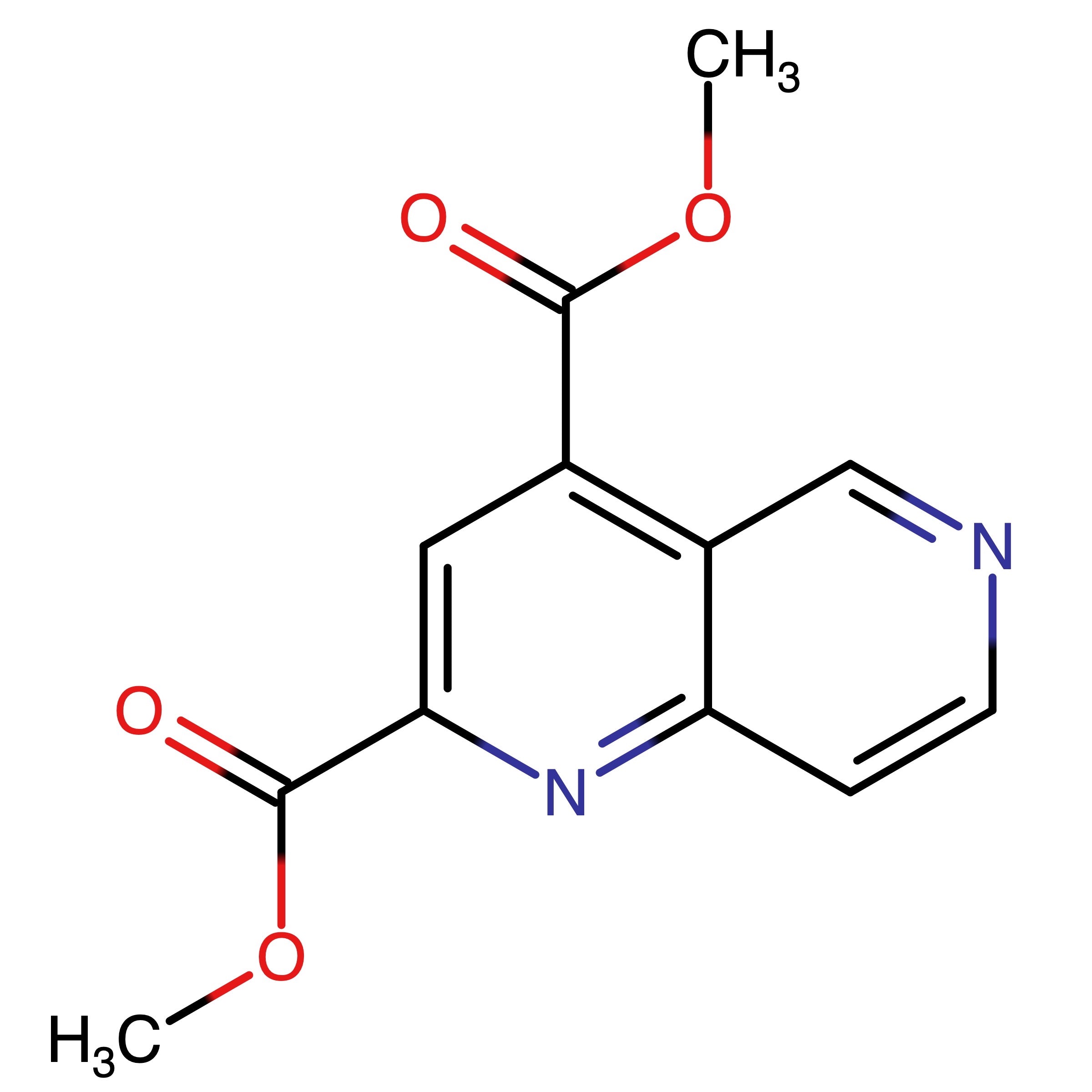 CAS RN 1998157-75-7 | Dimethyl 1,6-naphthyridine-2,4-dicarboxylate