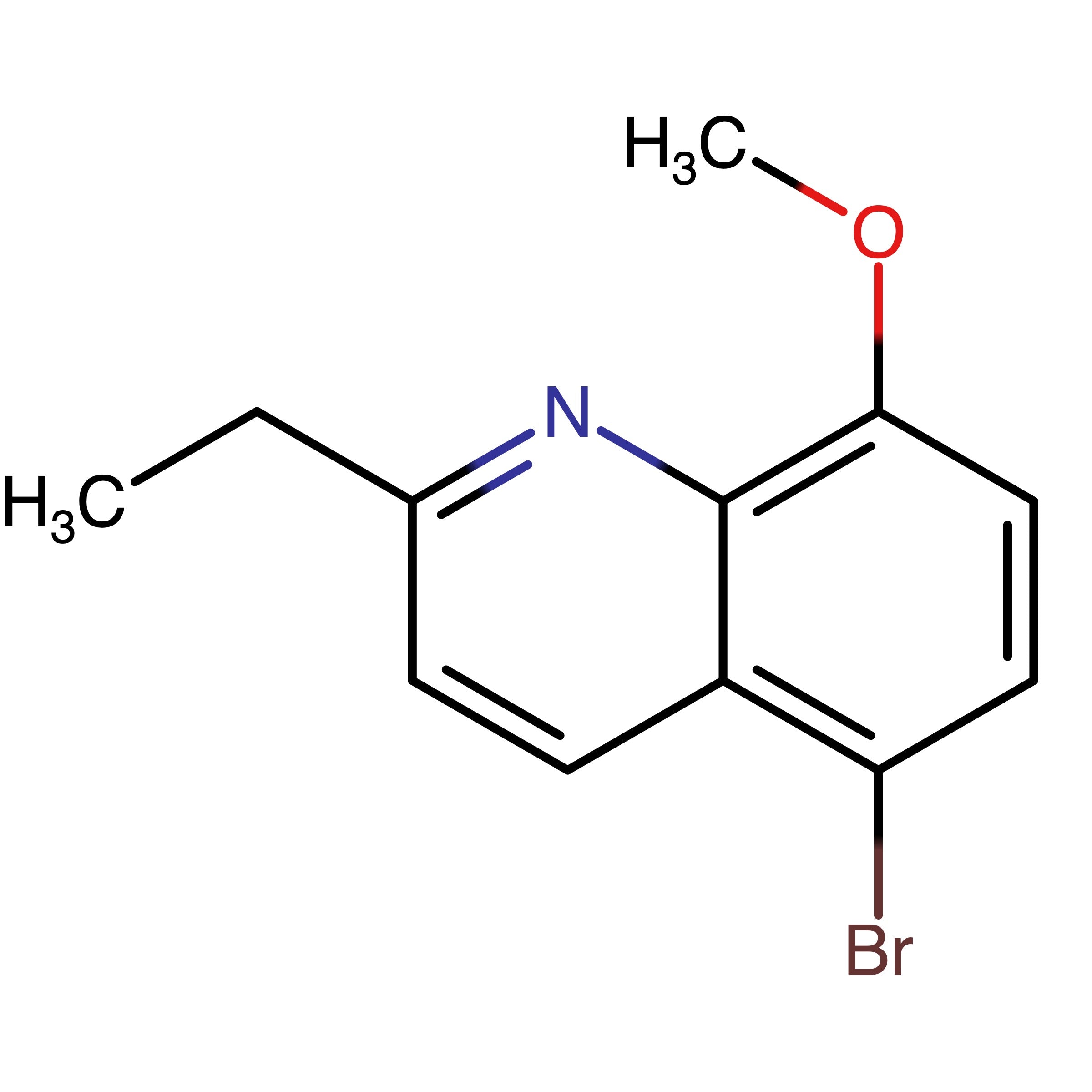 CAS RN 199872-00-9 | 5-Bromo-2-ethyl-8-methoxyquinoline