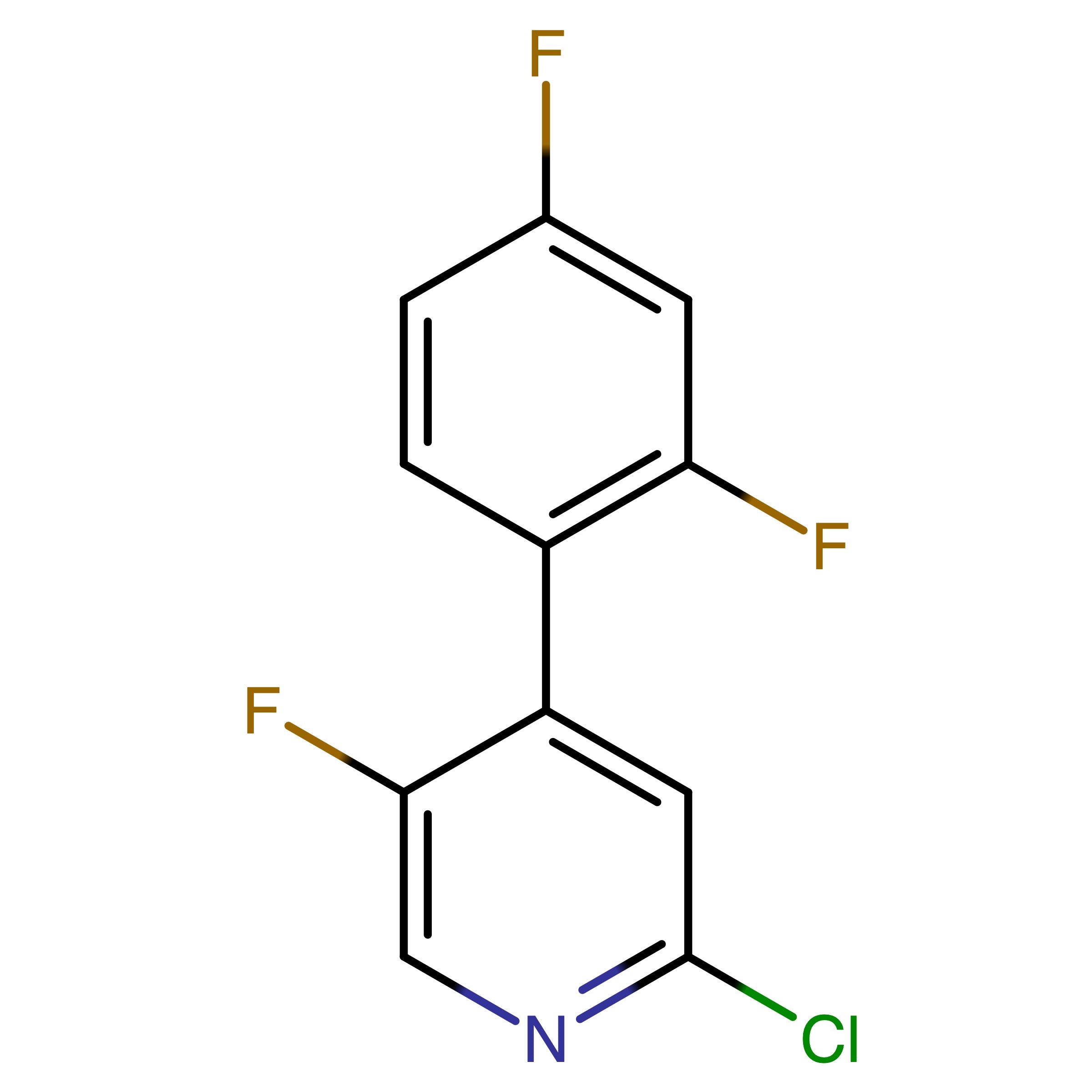 2-Chloro-4-(2,4-difluorophenyl)-5-fluoropyridine