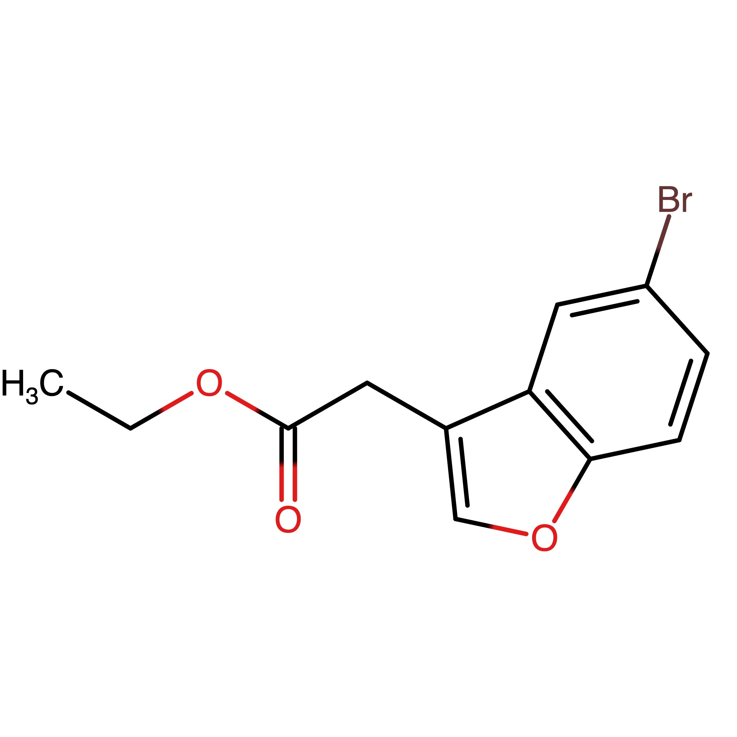 CAS RN 200204-85-9 | Ethyl 2-(5-bromobenzofuran-3-yl)acetate | MFCD09878709
