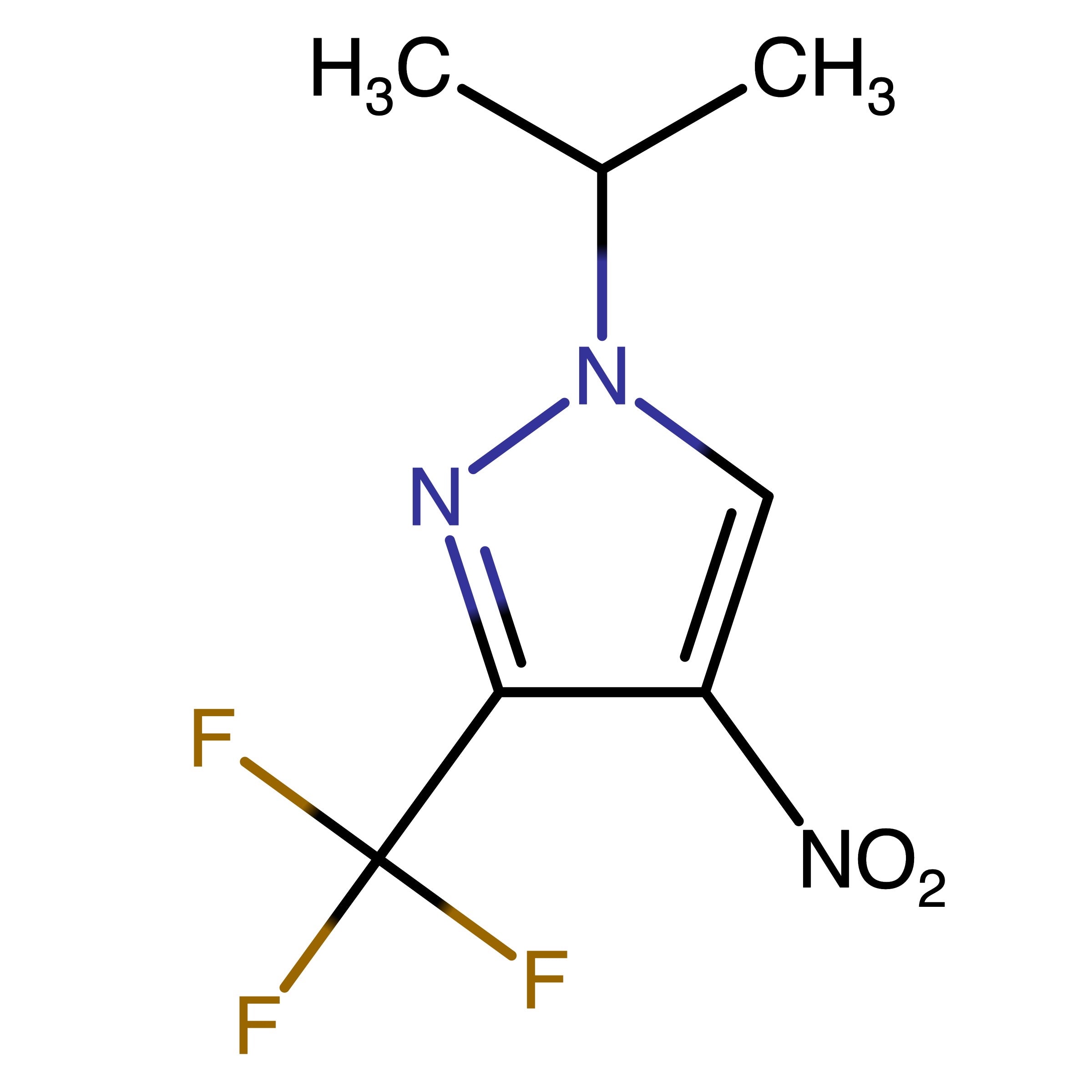 CAS RN 2005442-47-5 | 1-Isopropyl-4-nitro-3-(trifluoromethyl)-1H-pyrazole