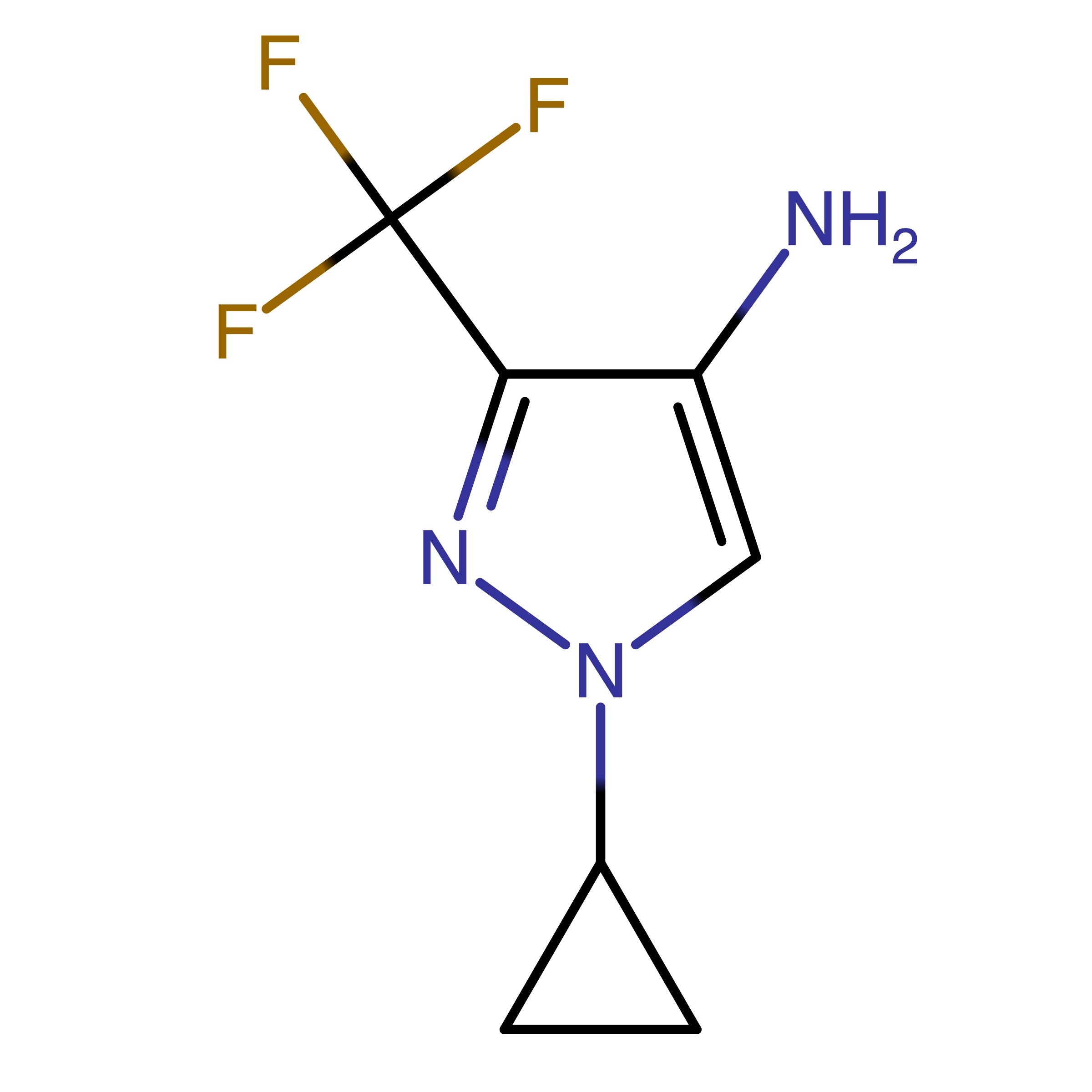 CAS RN 2005442-48-6 | 1-Cyclopropyl-3-(trifluoromethyl)-1H-pyrazol-4-amine