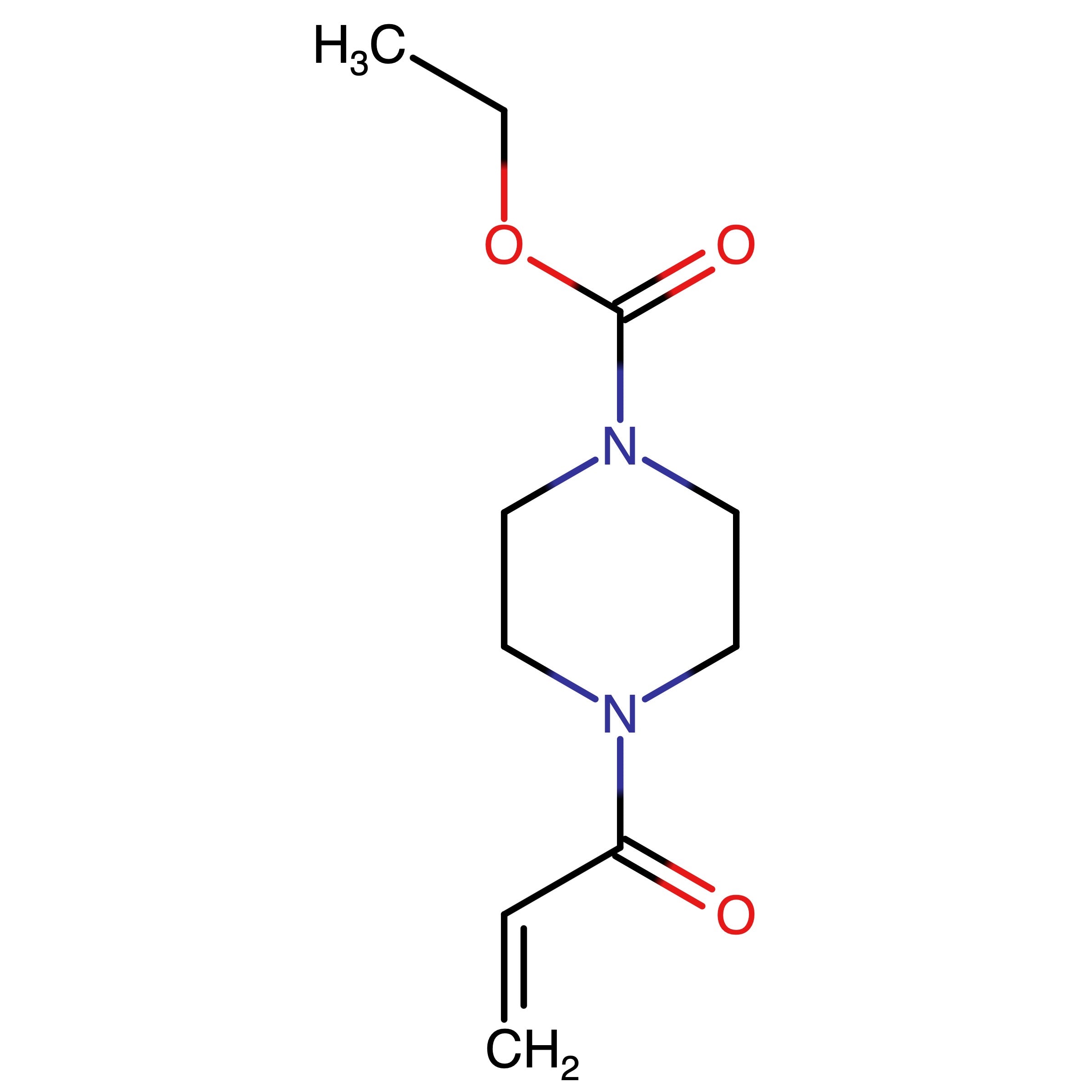 CAS RN 20087-93-8 | Ethyl 4-acryloylpiperazine-1-carboxylate | MFCD12091377