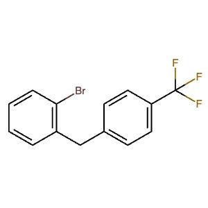 2019140-64-6 | 1-Bromo-2-(4-(trifluoromethyl)benzyl)benzene - Hoffman Fine Chemicals