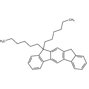 2019140-89-5 | 10,10-Dihexyl-10,12-dihydroindeno[2,1-b]fluorene - Hoffman Fine Chemicals