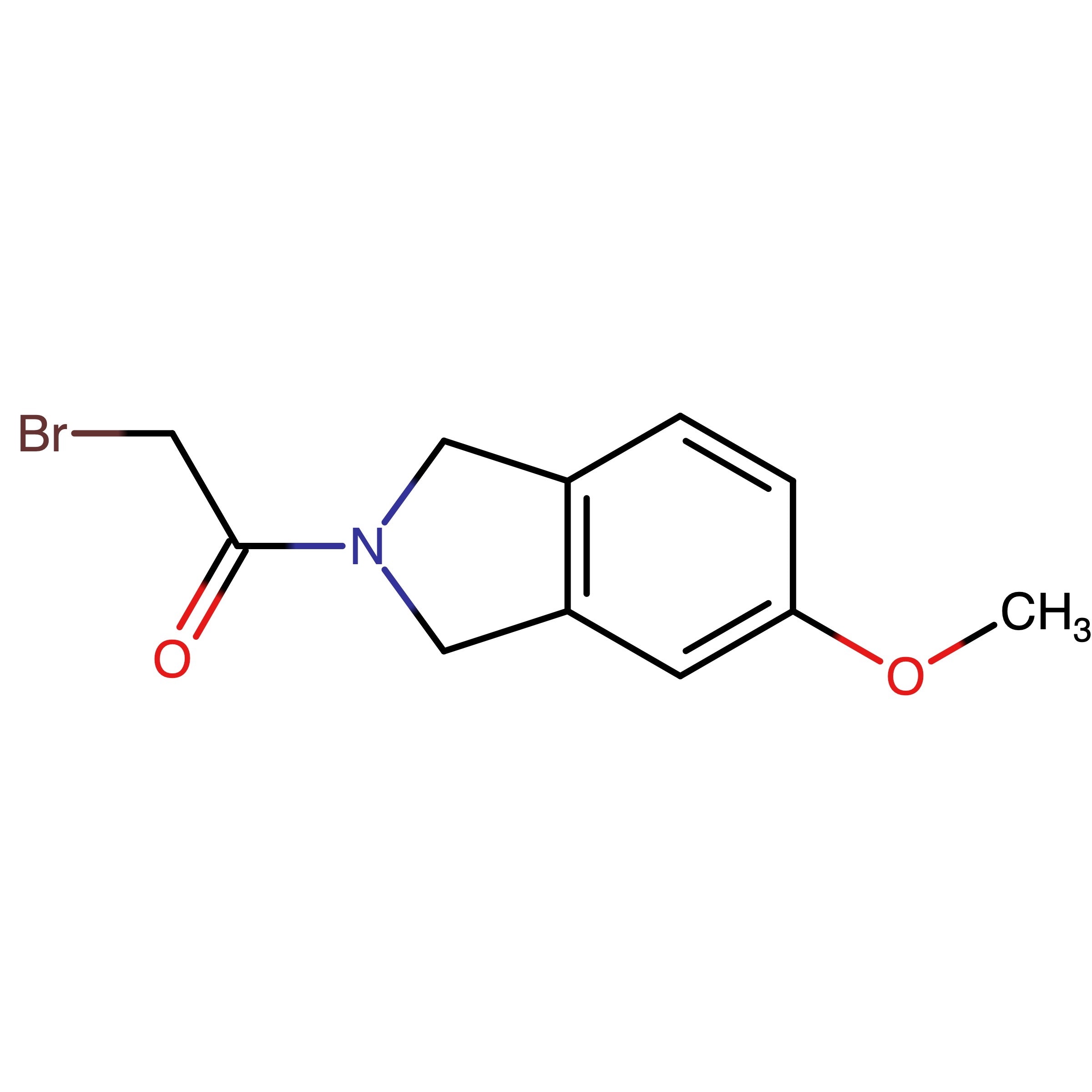 CAS RN 2022607-62-9 | 2-Bromo-1-(5-methoxyisoindolin-2-yl)ethan-1-one