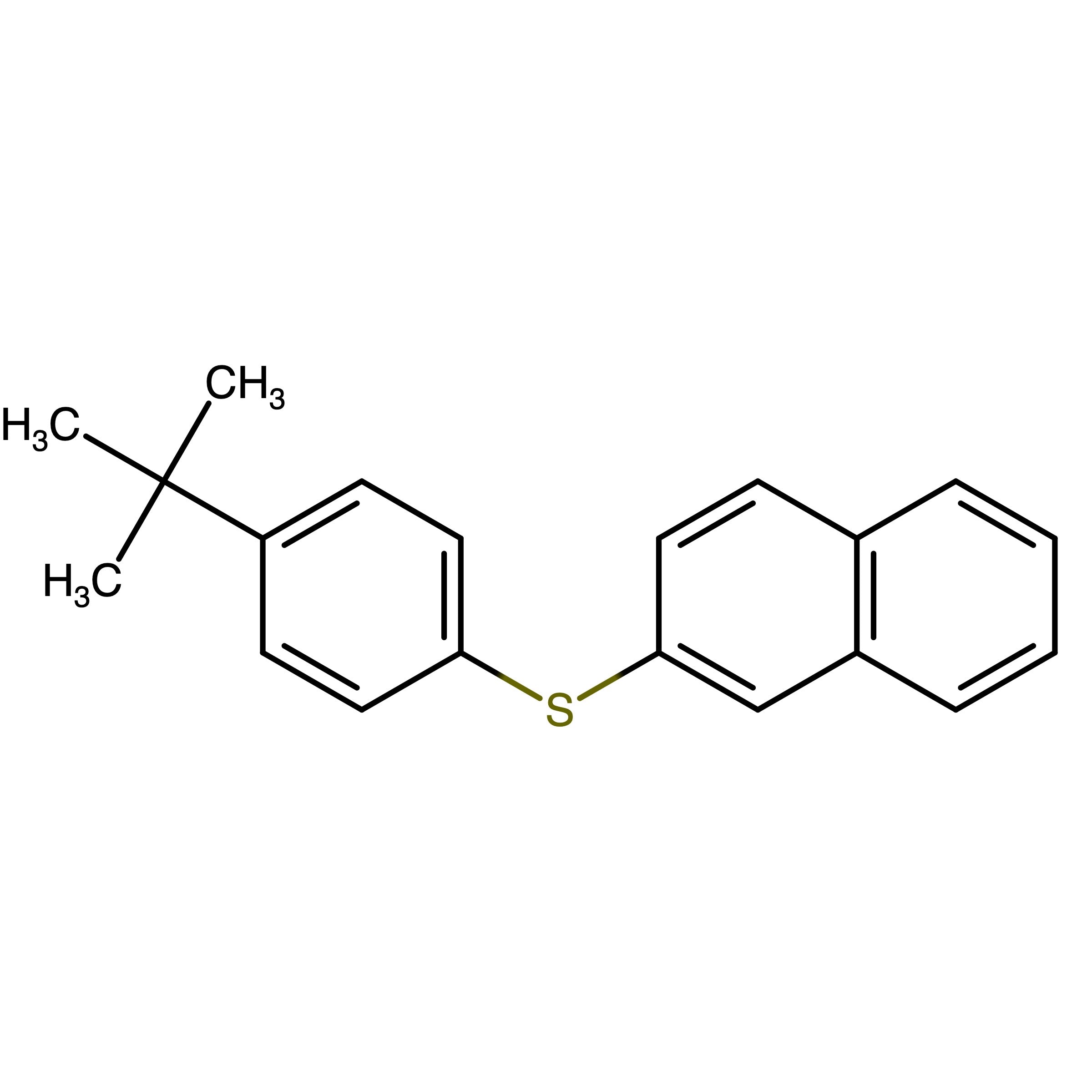 CAS RN 2022932-98-3 | (4-(tert-Butyl)phenyl)(naphthalen-2-yl)sulfane