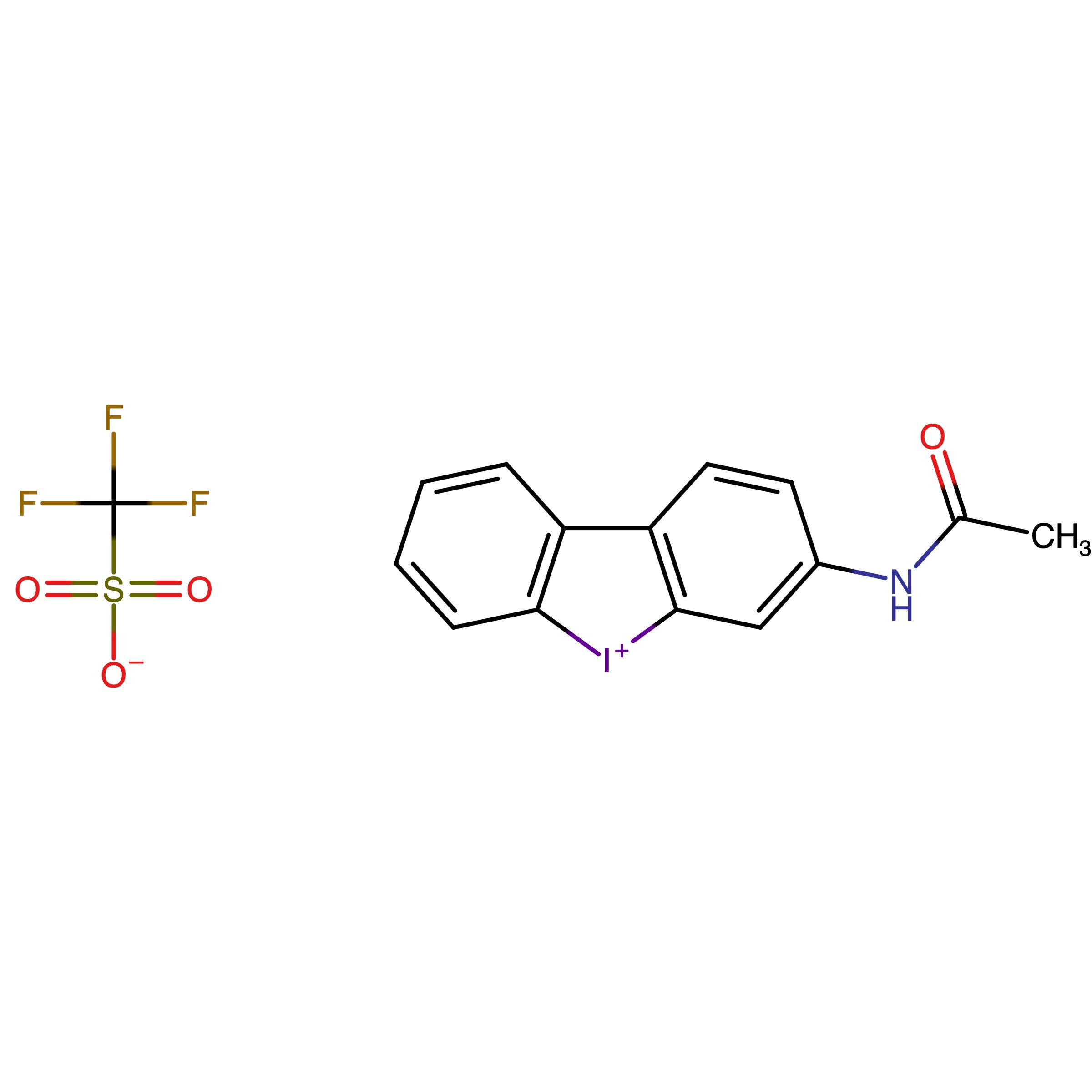 CAS RN 2034118-12-0 | Name: 3-Acetamidodibenzo[b,d]iodol-5-ium trifluoromethanesulfonate