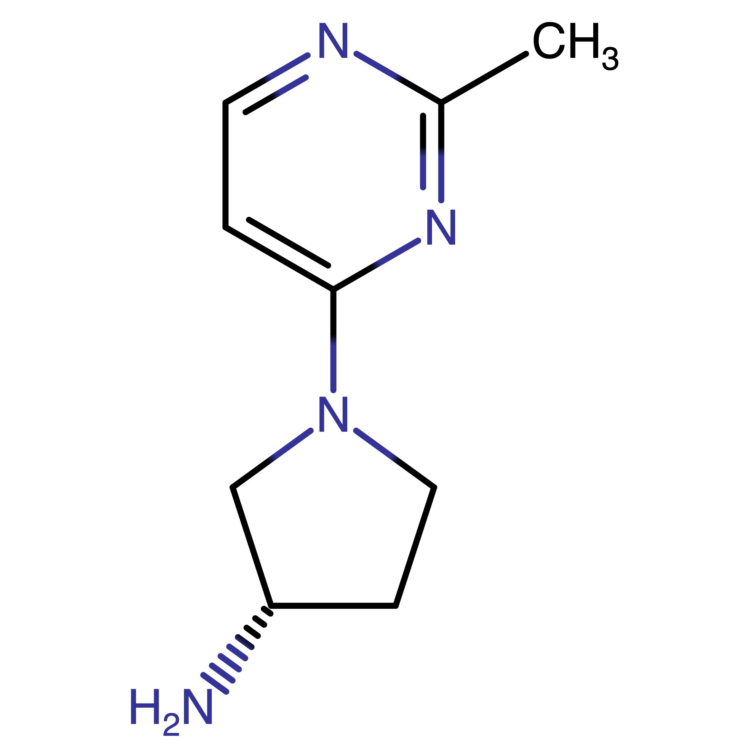 CAS RN 2044280-68-2 | (3S)-1-(2-Methyl pyrimidin-4-yl)pyrrolidin-3-amine