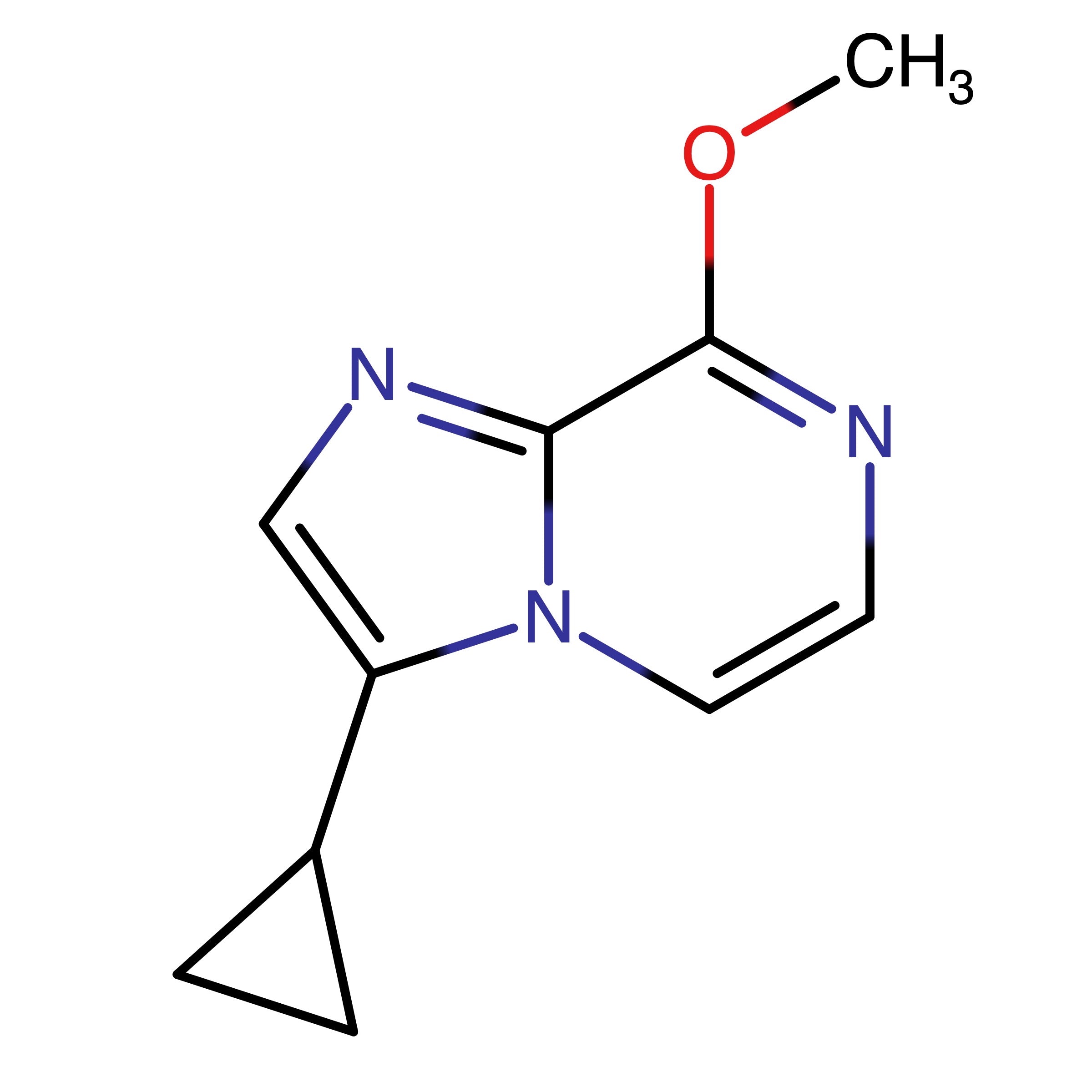 CAS RN 2049010-92-4 | 3-Cyclopropyl-8-methoxyimidazo[ 1,2-a]pyrazine
