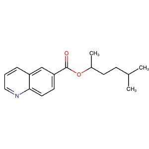 2051590-44-2 | 5-Methylhexan-2-yl quinoline-6-carboxylate - Hoffman Fine Chemicals