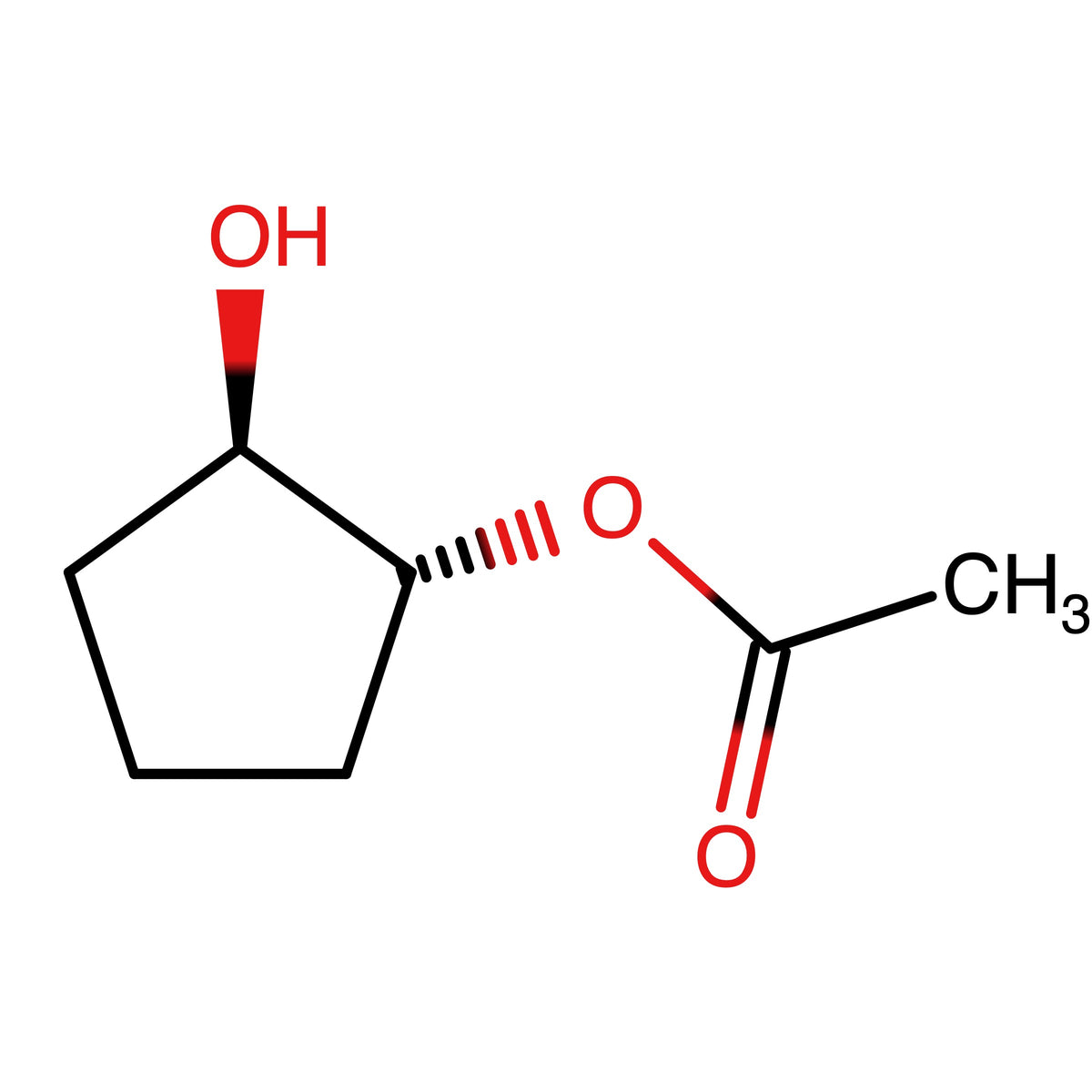 CAS RN 20520-67-6 | rel-(1R,2R)-2-Hydroxycyclopentyl acetate