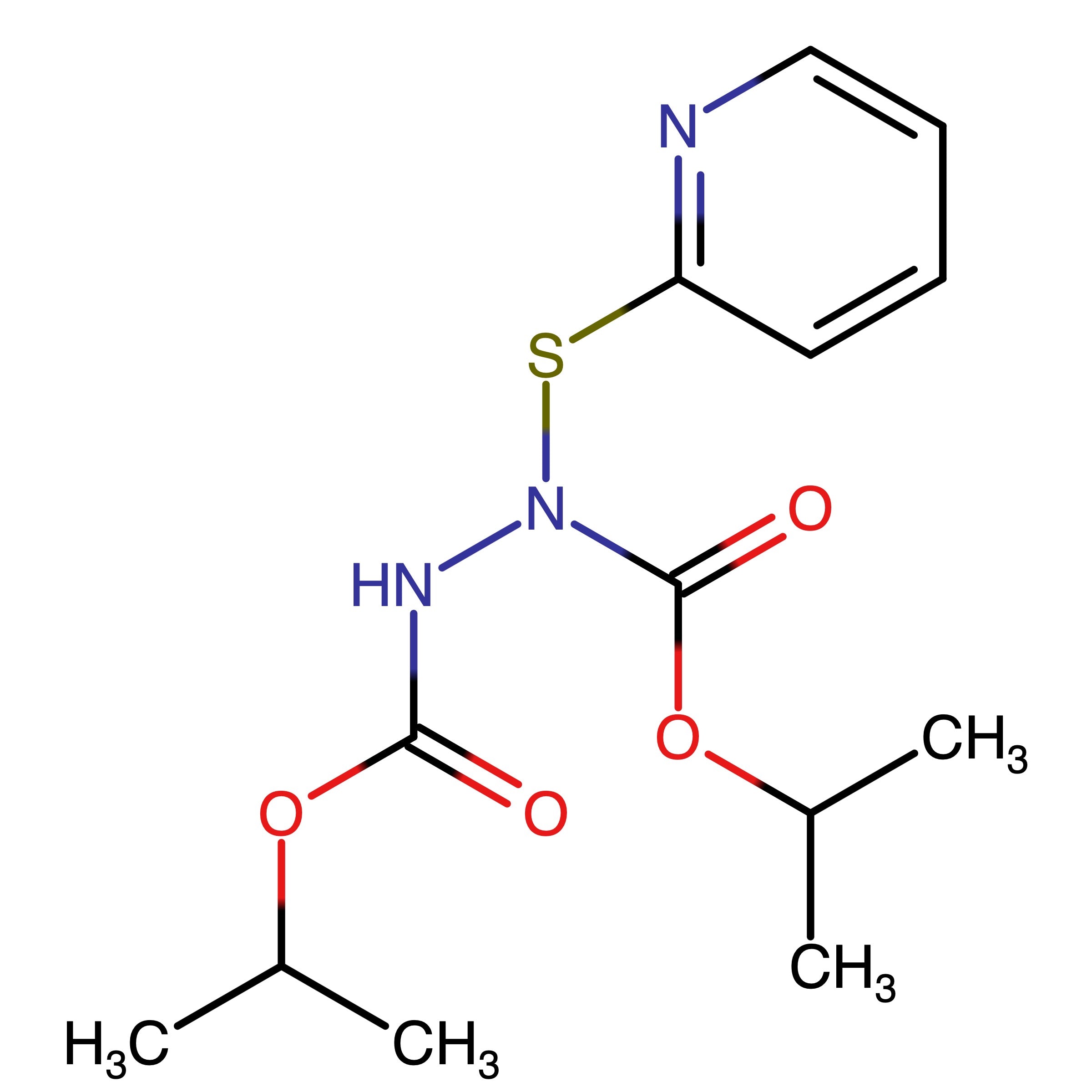 CAS RN 2055077-57-9 | Di(propan-2-yl) 1?(pyridin?2?ylthio)hydrazine?1,2?dicarboxylate 