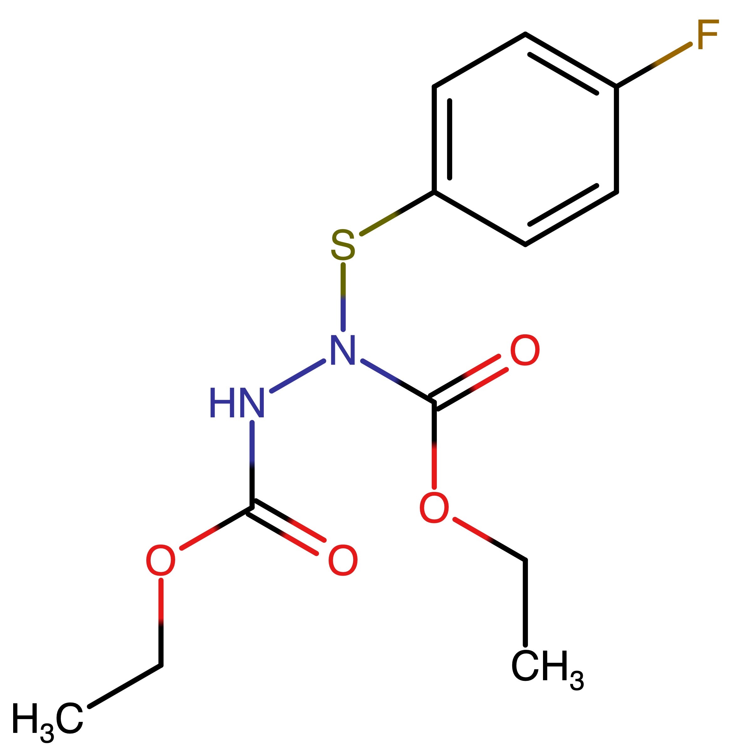 CAS RN 2055077-59-1 | Diethyl 1?[(4?Fluorophenyl)thio]hydrazine?1,2?dicarboxylate 