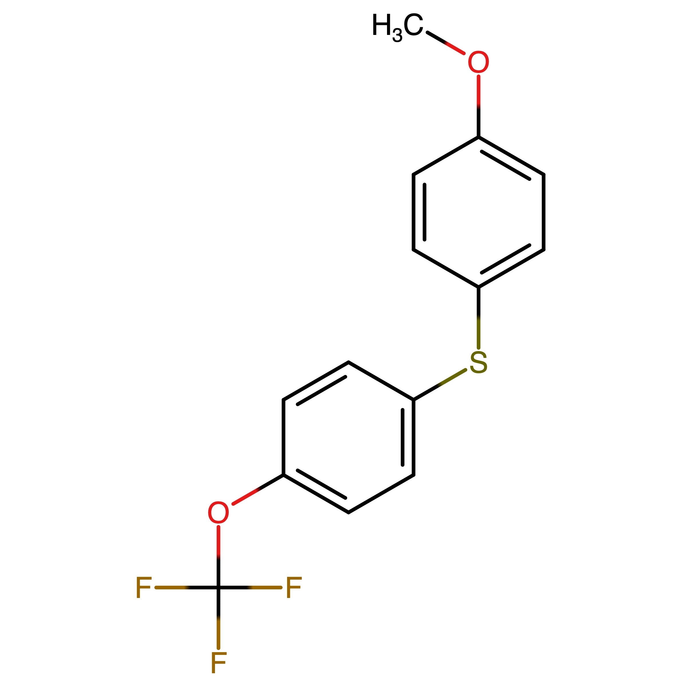 CAS RN 2056083-08-8 | (4-Methoxyphenyl)(4-(trifluoromethoxy)phenyl)sulfane