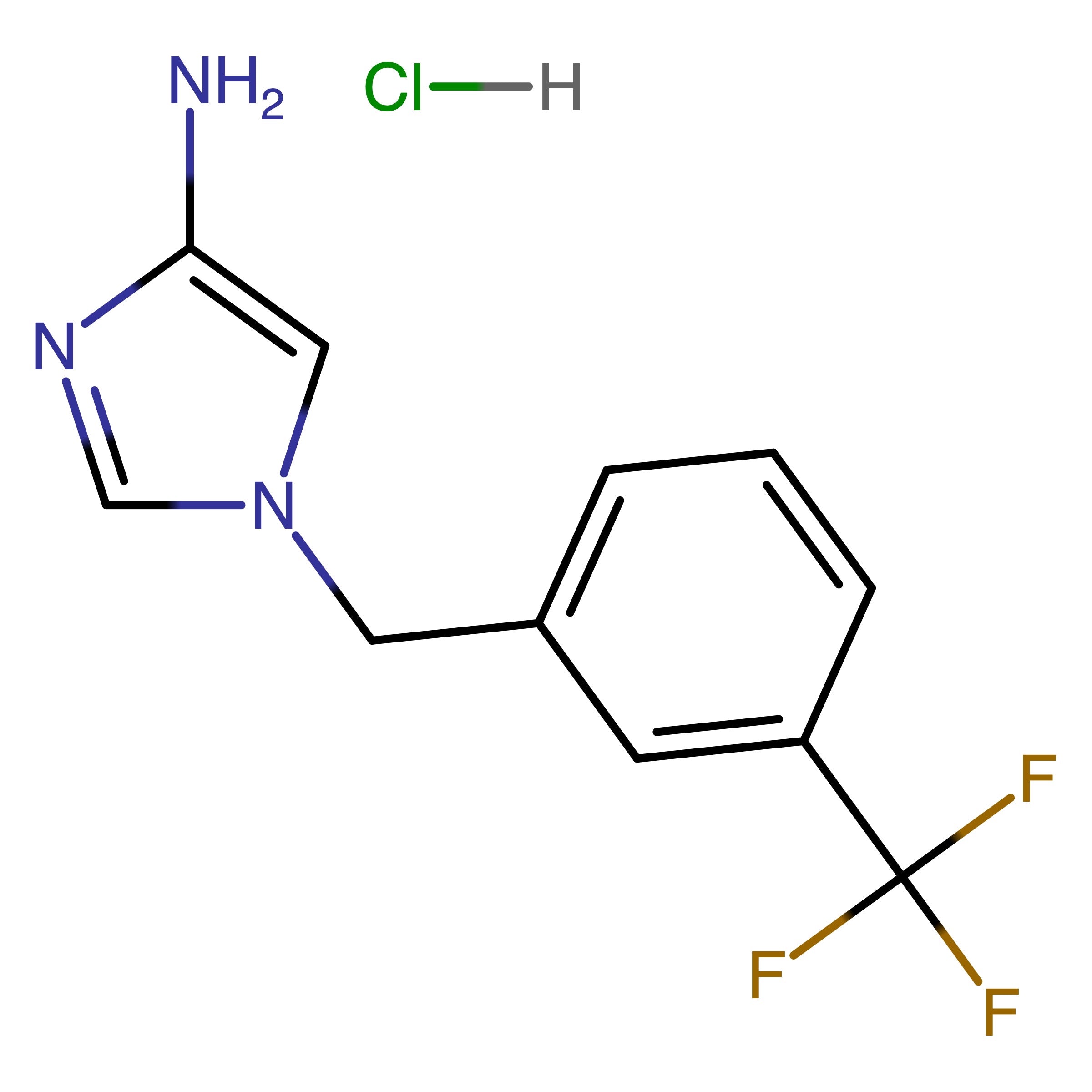 CAS RN 2057425-74-6 | 1-[3-(Trifluoromethyl)benzyl]-1H-imidazole-4-amine hydrochloride