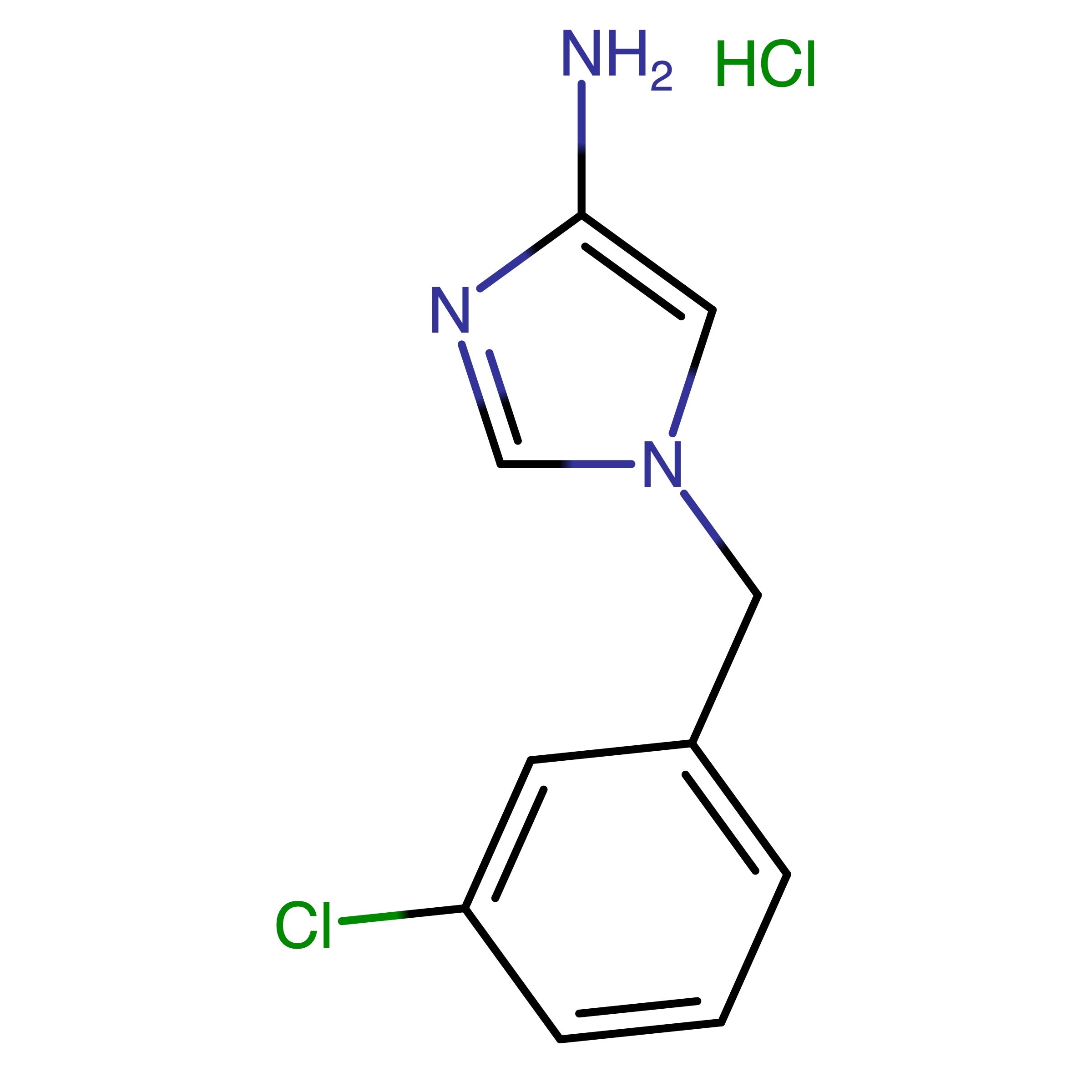 CAS RN 2057425-75-7 | 1-[(3-Chlorophenyl)methyl]imidazol-4-amine hydrochloride