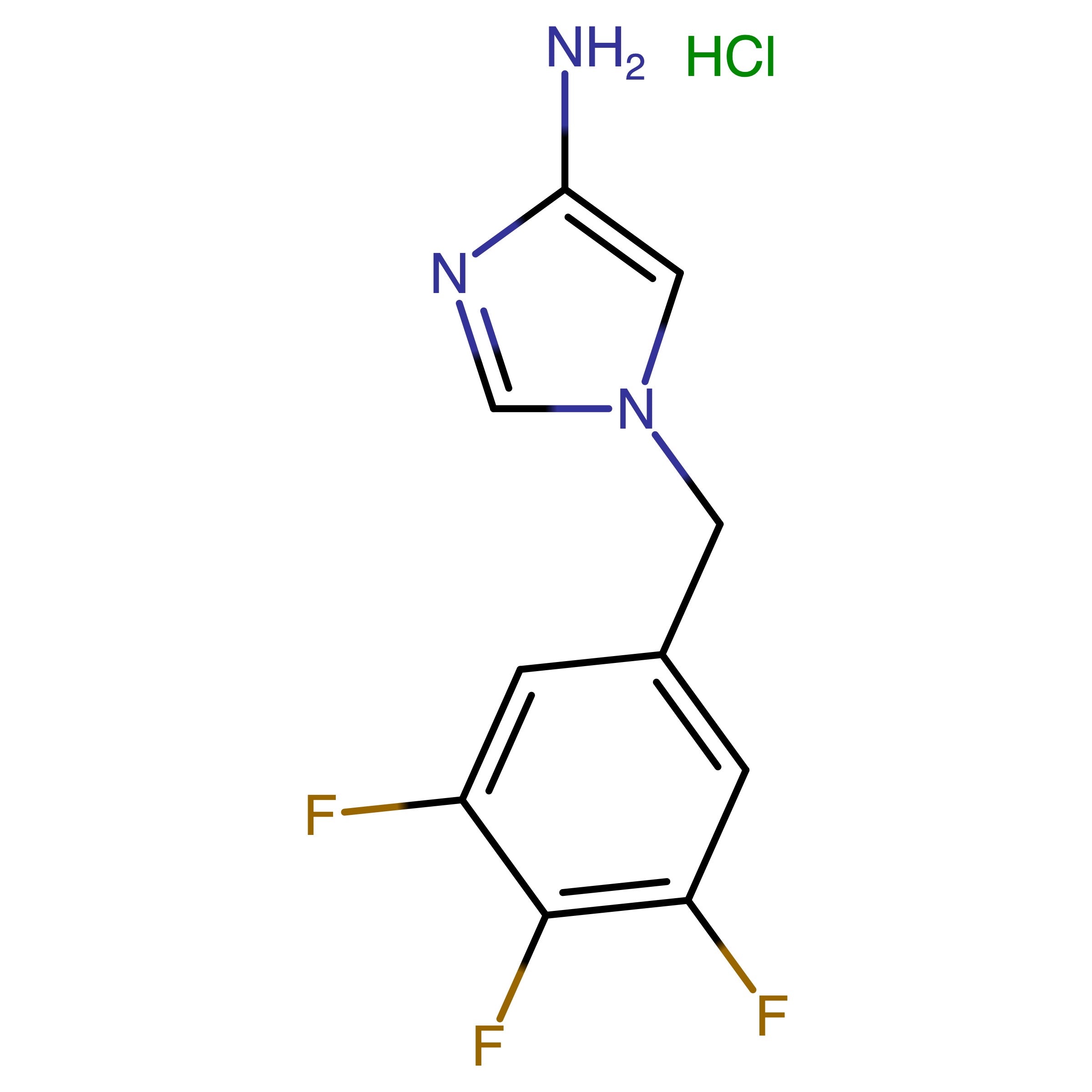 CAS RN 2057425-77-9 | 1-(3,4,5-Trifluorobenzyl)-1H-imidazole-4-amine hydrochloride