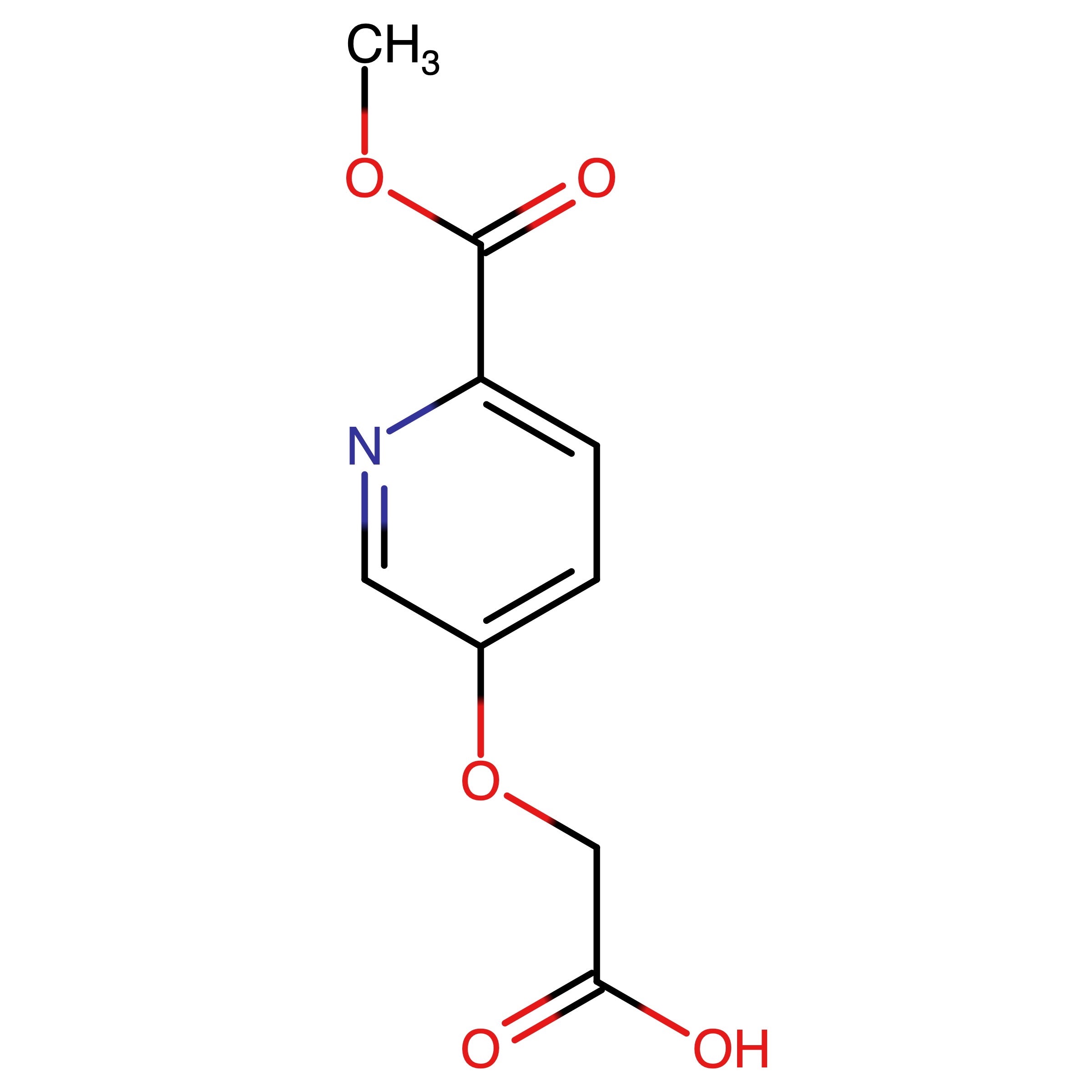 CAS RN 2057426-41-0 | {[6-(Methoxycarbonyl)pyridin-3-yl]oxy}acetic acid