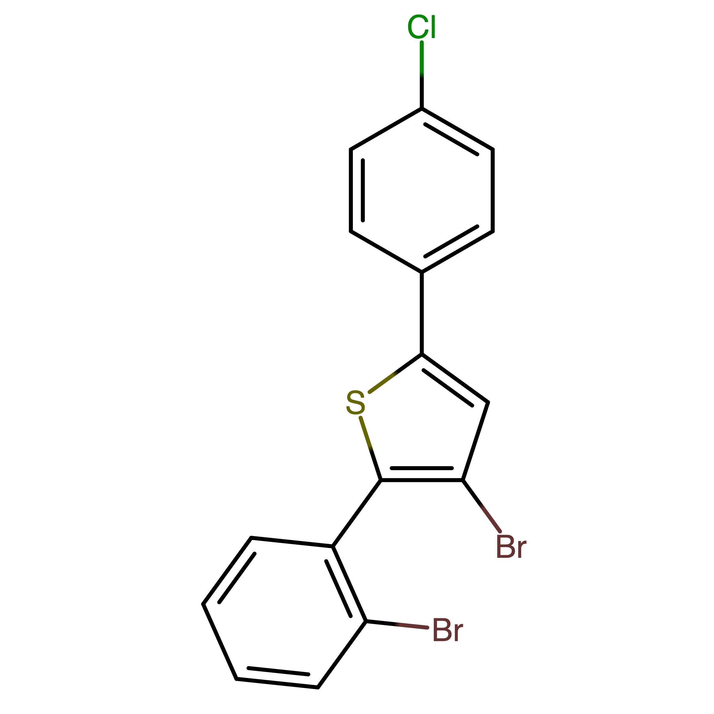 CAS RN 2074727-17-4 | 3-Bromo-2-(2-bromophenyl)-5-(4-chlorophenyl)thiophene
