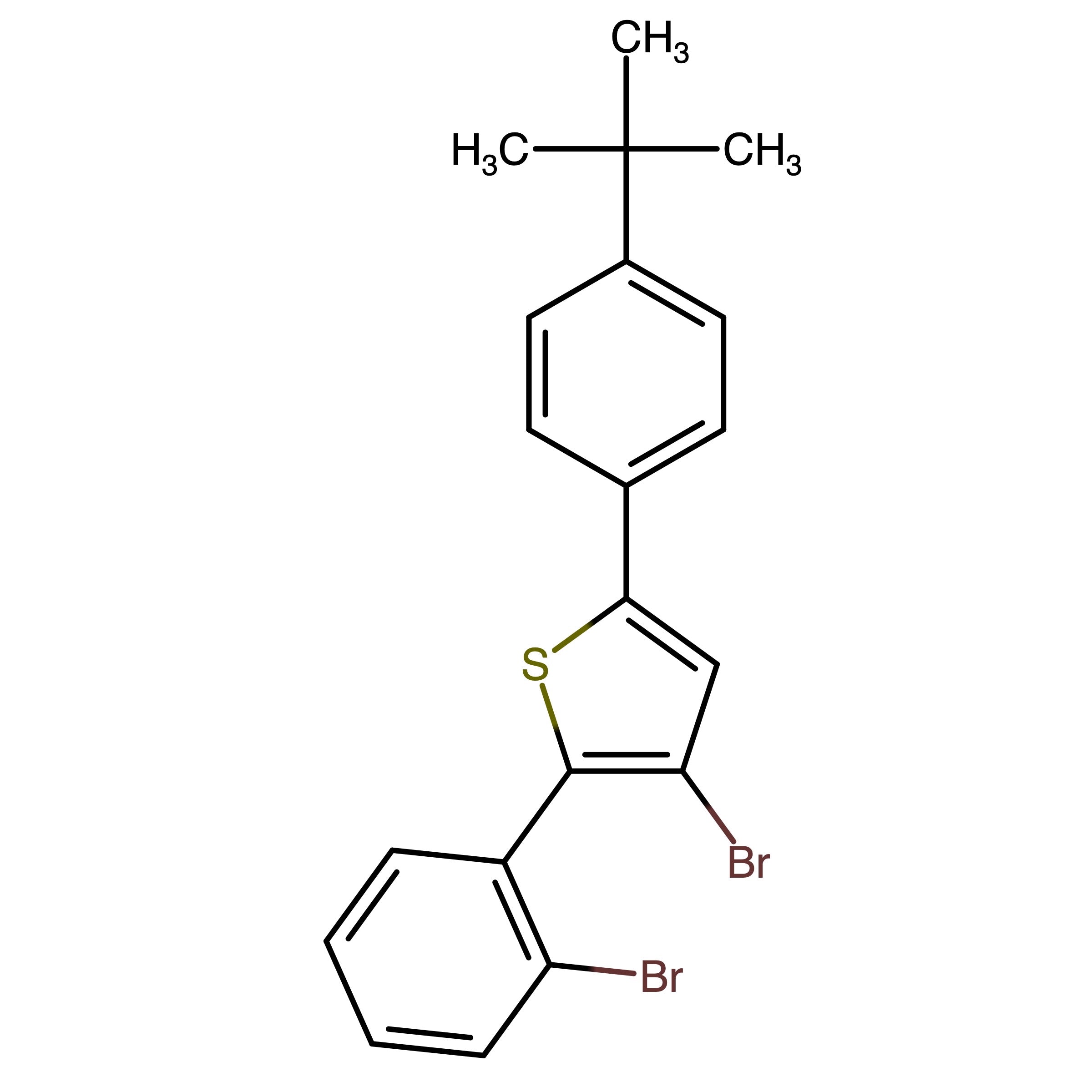 CAS RN 2074727-19-6 | 3-Bromo-2-(2-bromophenyl)-5-[4-(tert-butyl)phenyl]thiophene