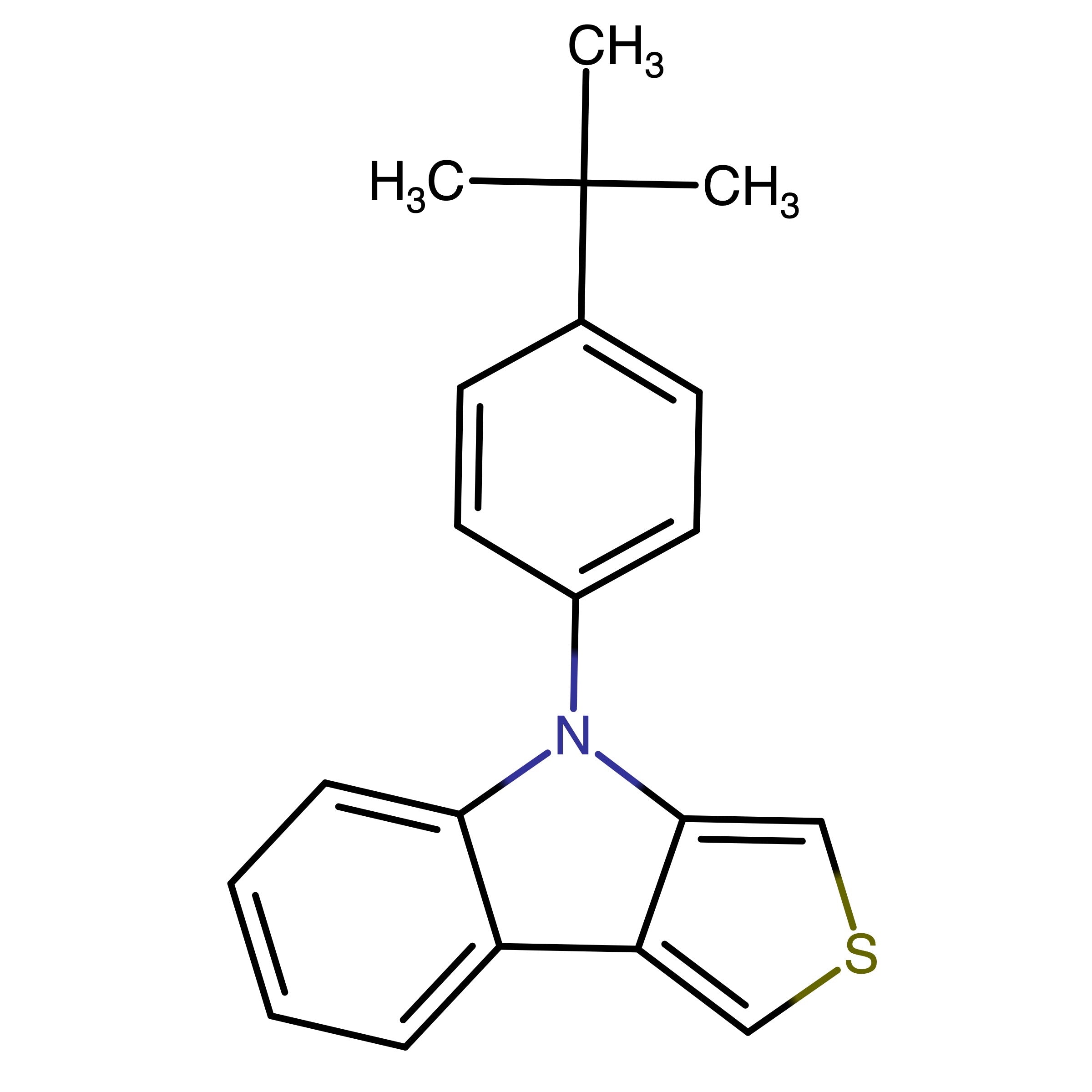 CAS RN 2074727-40-3 | 4-(4-(tert-Butyl)phenyl)-4H-thieno[3,4-b]indole