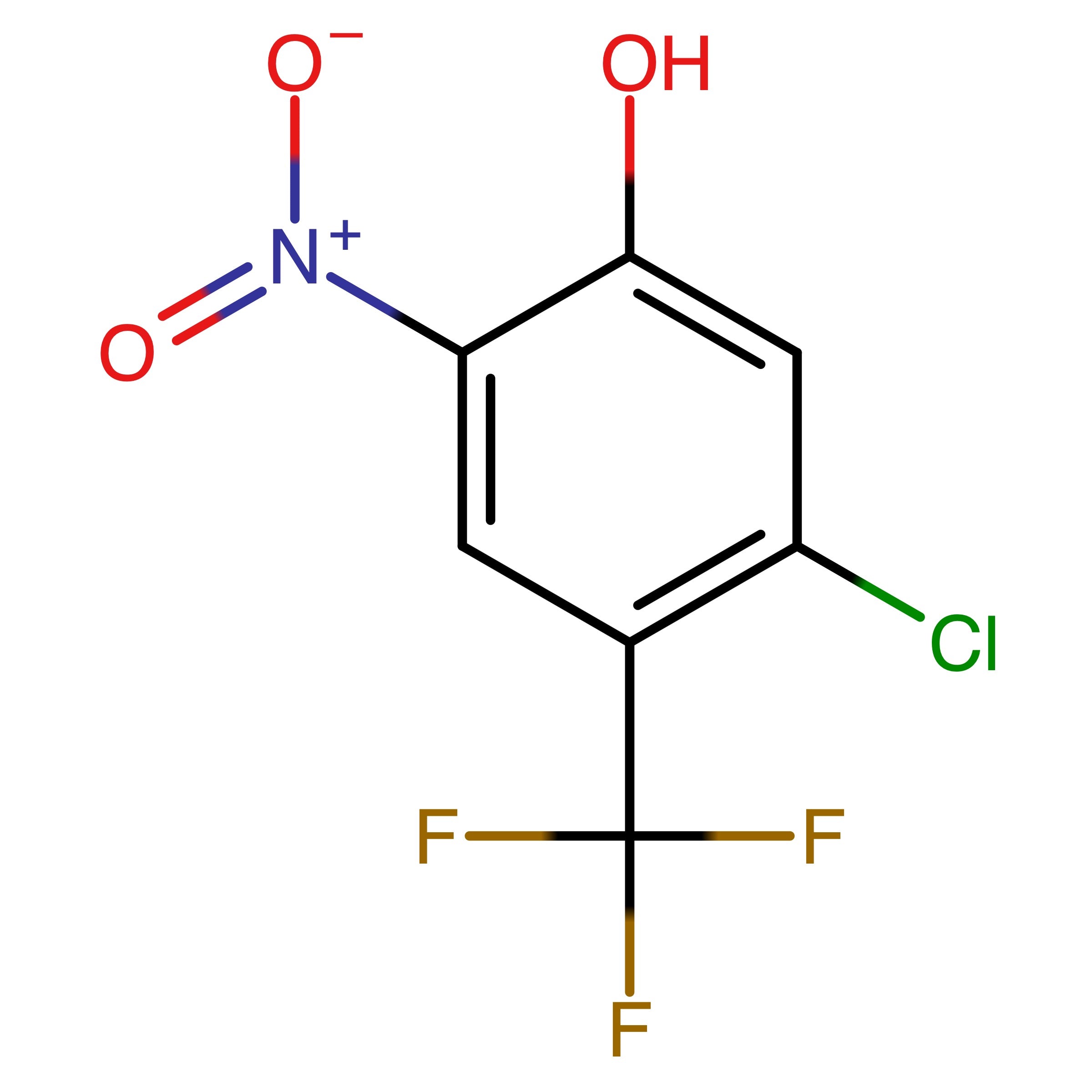 CAS RN 208191-67-7 | 5-Chloro-2-nitro-4-(trifluoromethyl)phenol | MFCD29066507