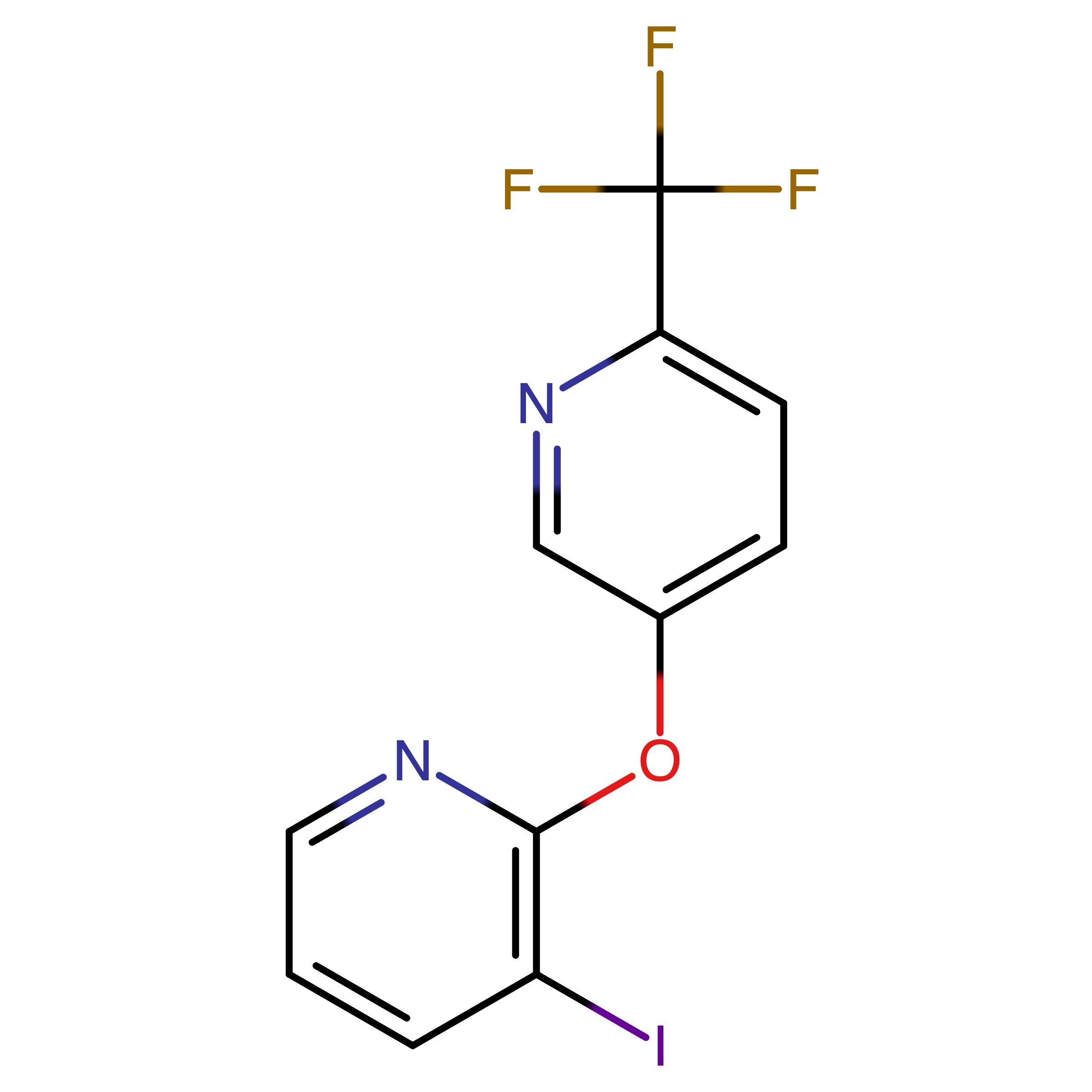 CAS RN 2089157-28-6 | 3-Iodo-2-[[6-(trifluoromethyl)-3-pyridinyl]oxy]pyridine | MFCD32705271