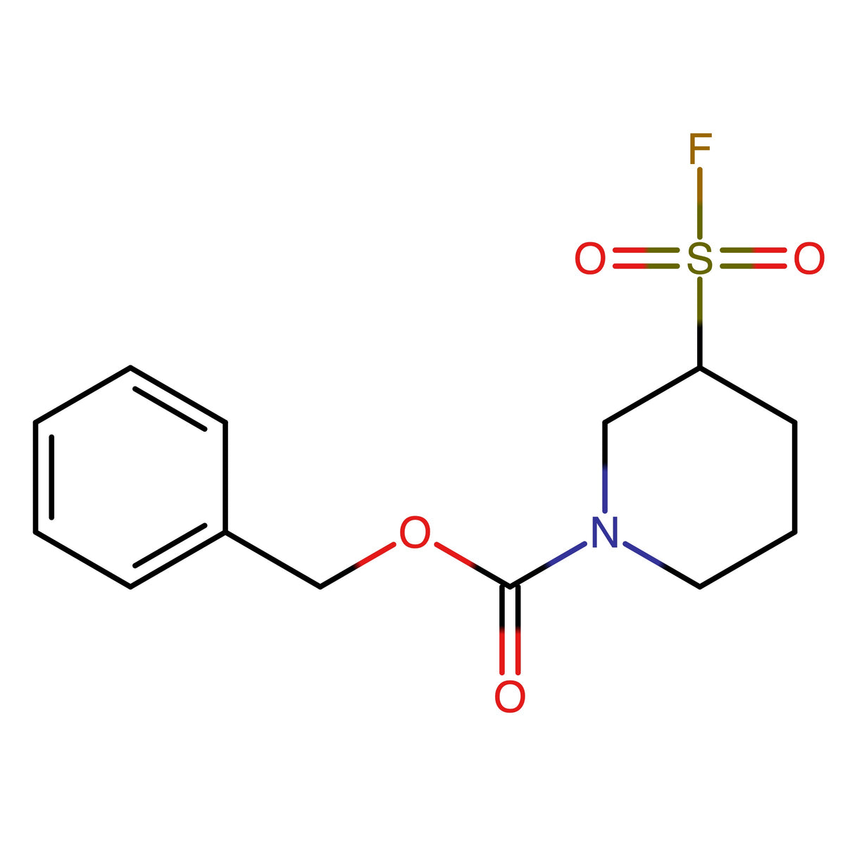 CAS RN 2090266-39-8 | Benzyl 3-fluorosulfonylpiperidine-1-carboxylate | MFCD31421086