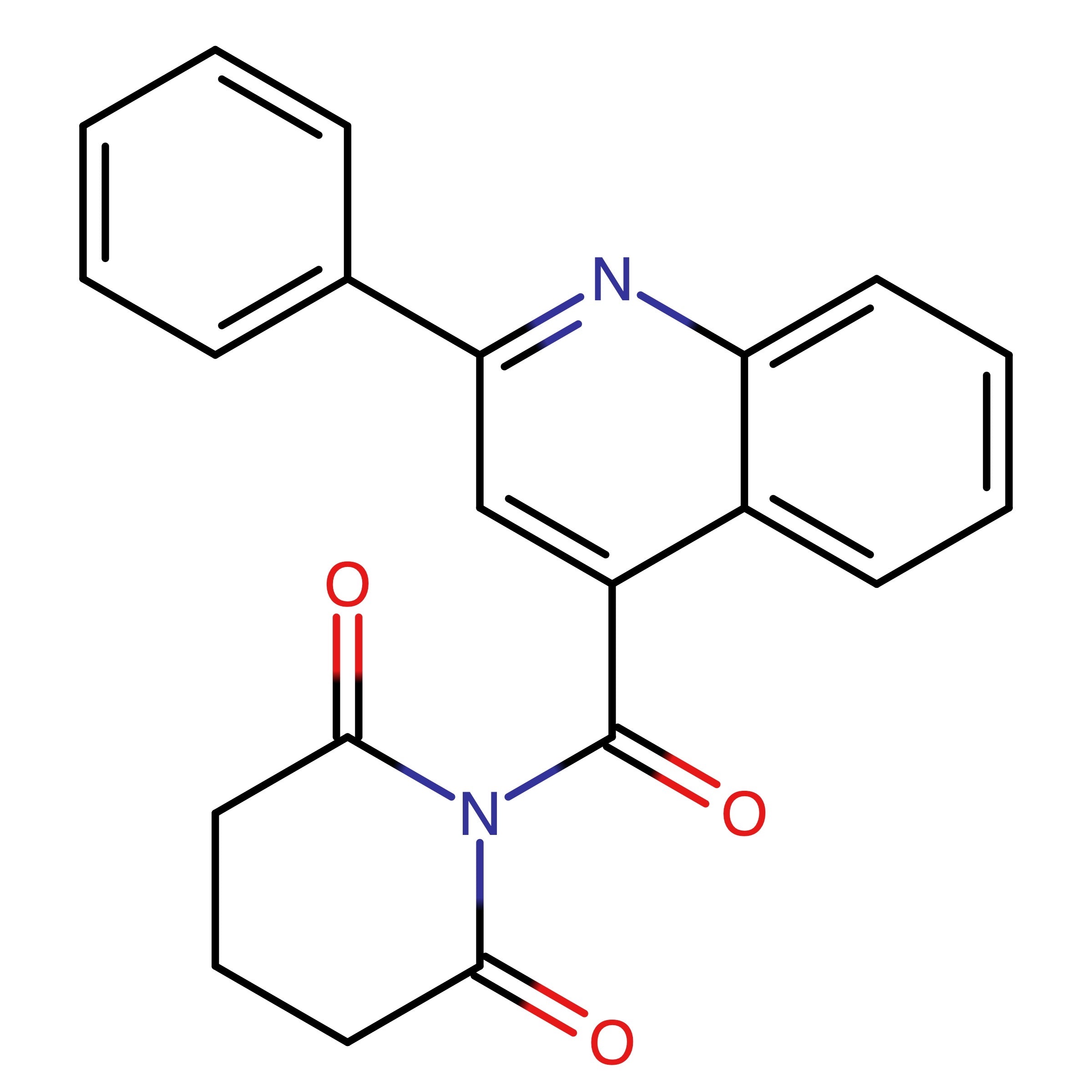 CAS RN 2090285-21-3 | 1-(2-Phenylquinoline-4-carbonyl)piperidine-2,6-dione