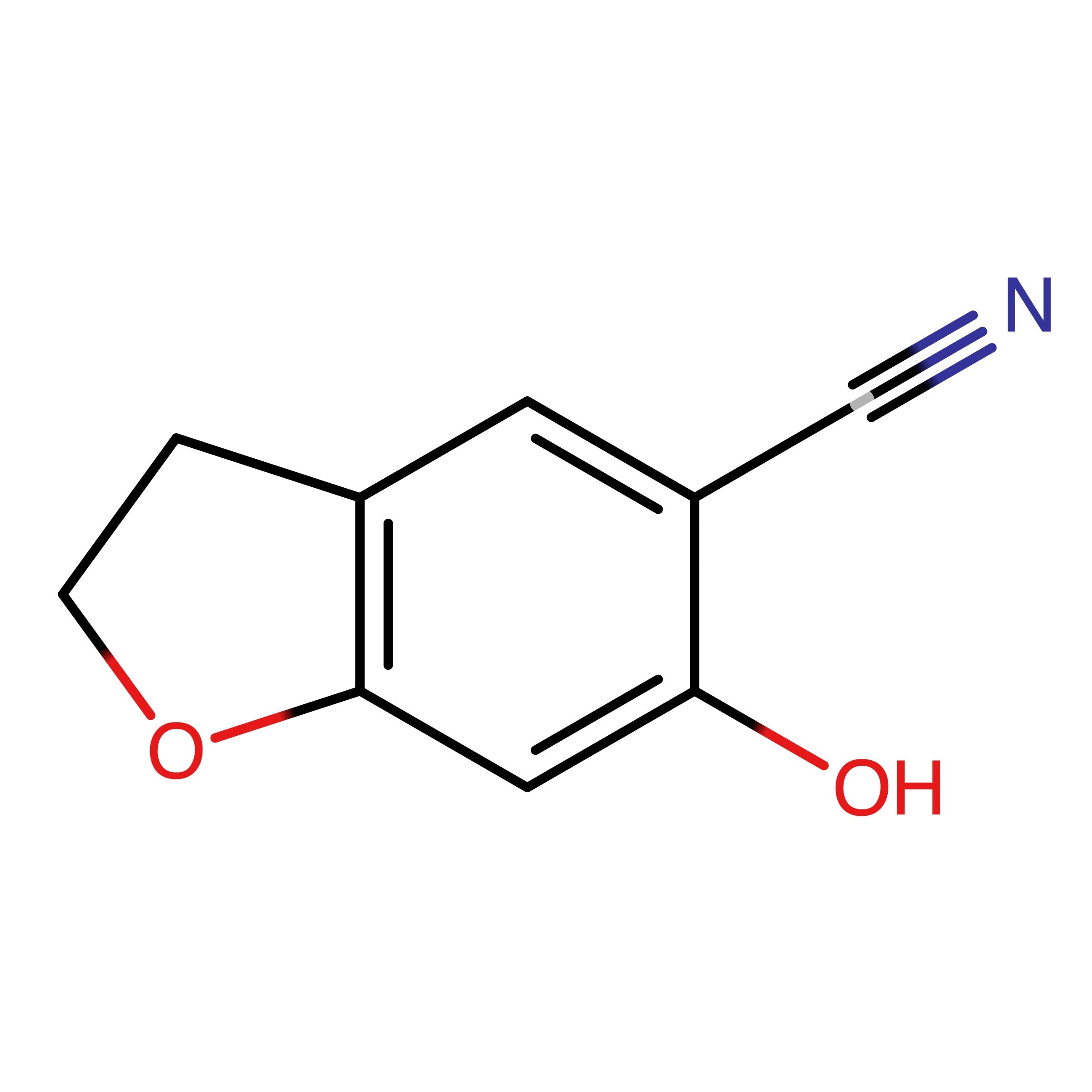 CAS RN 2091406-61-8 | 6-Hydroxy-2,3-dihydrobenzofuran-5-carbonitrile