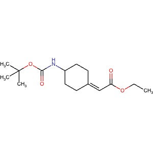 2093293-75-3 | Ethyl 2-(4-((tert-butoxycarbonyl)amino)cyclohexylidene)acetate - Hoffman Fine Chemicals