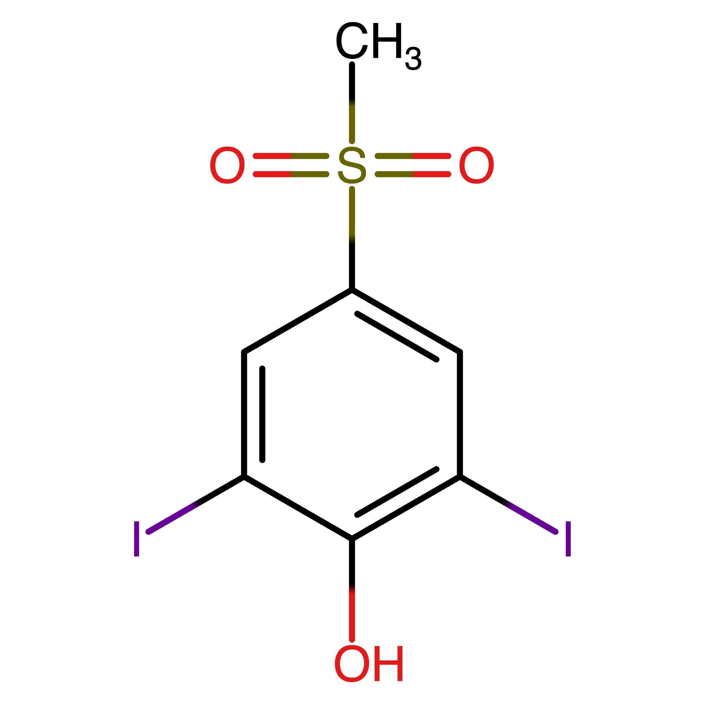 CAS RN 20951-03-5 | 2,6-Diiodo-4-methylsulfonylphenol