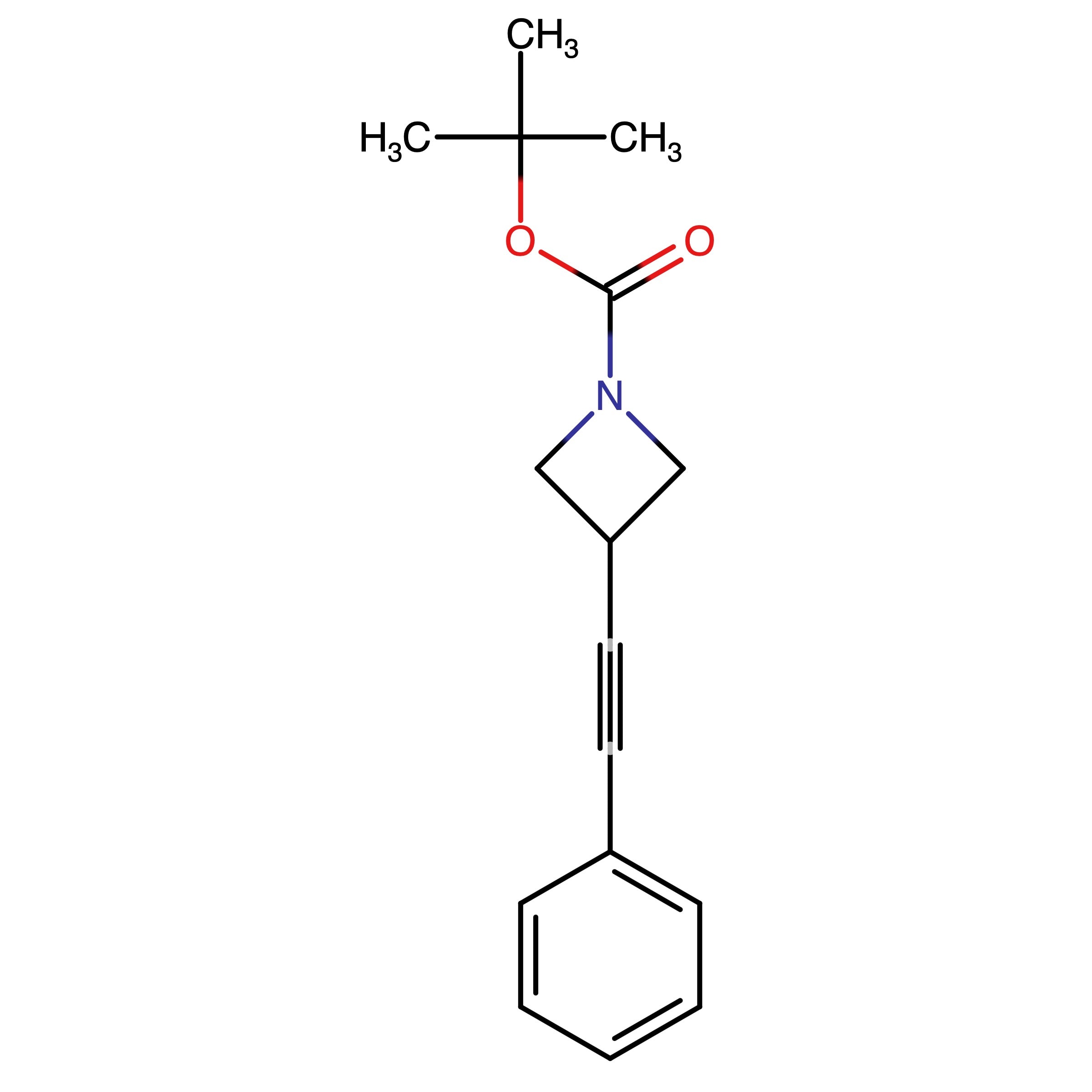 CAS RN 2095250-22-7 | Name: tert-Butyl 3-(phenylethynyl)azetidine-1-carboxylate
