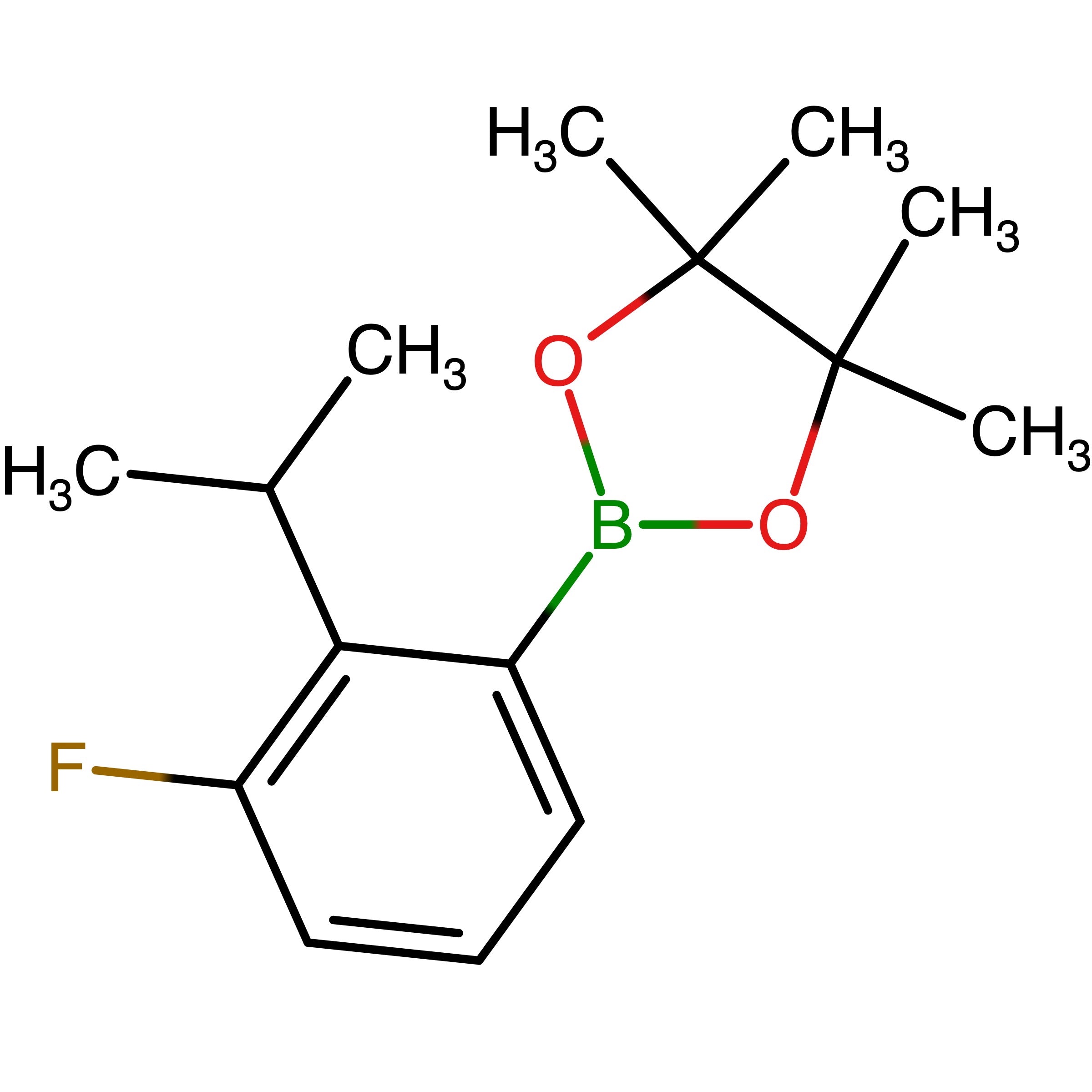 CAS RN 2098215-61-1 | 2-(3-Fluoro-2-isopropylphenyl)-4,4,5,5-tetramethyl-1,3,2-dioxaborolane